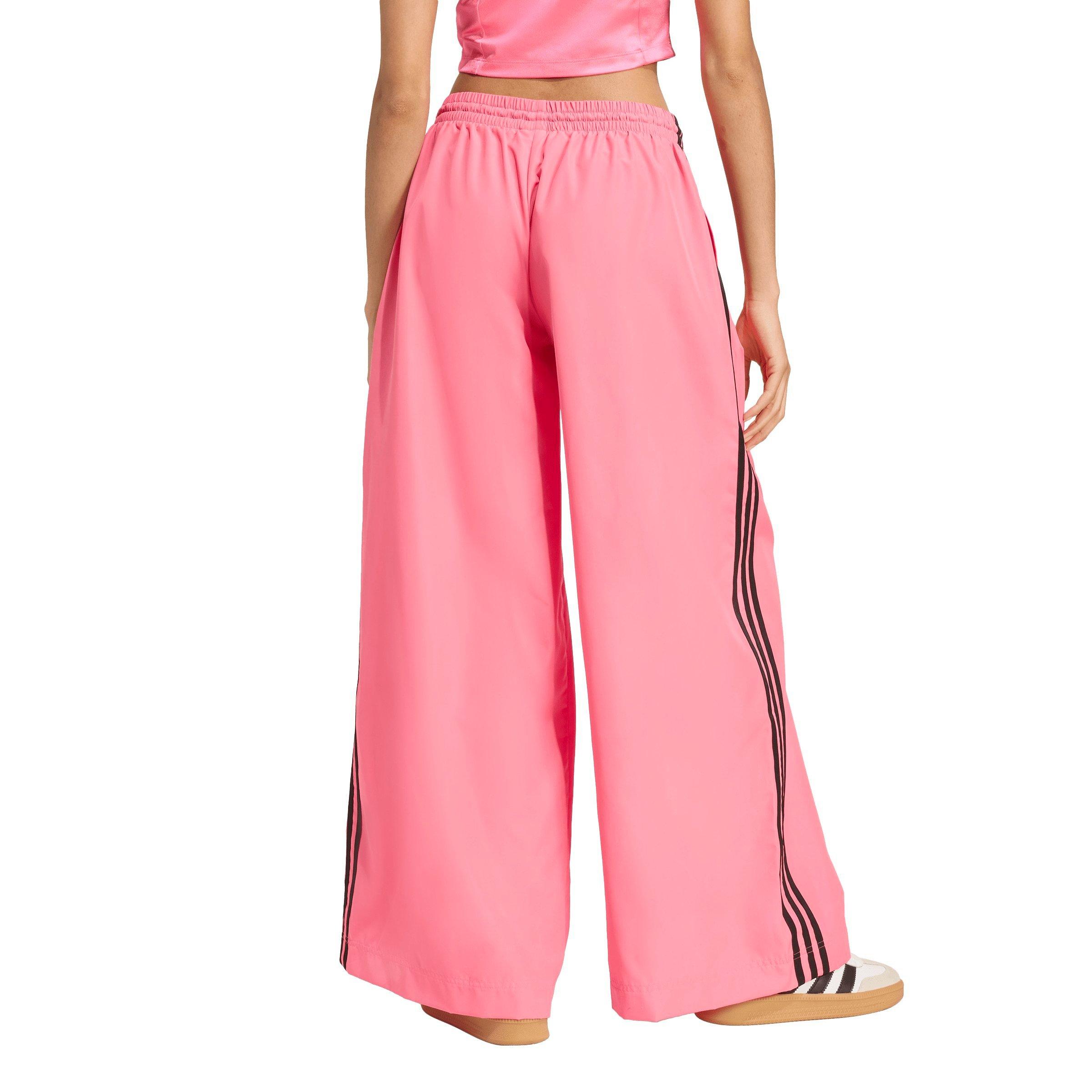 adidas Originals Women's Adilenium Season 3 Oversized Track Pants - PINK Thumbnail View 2