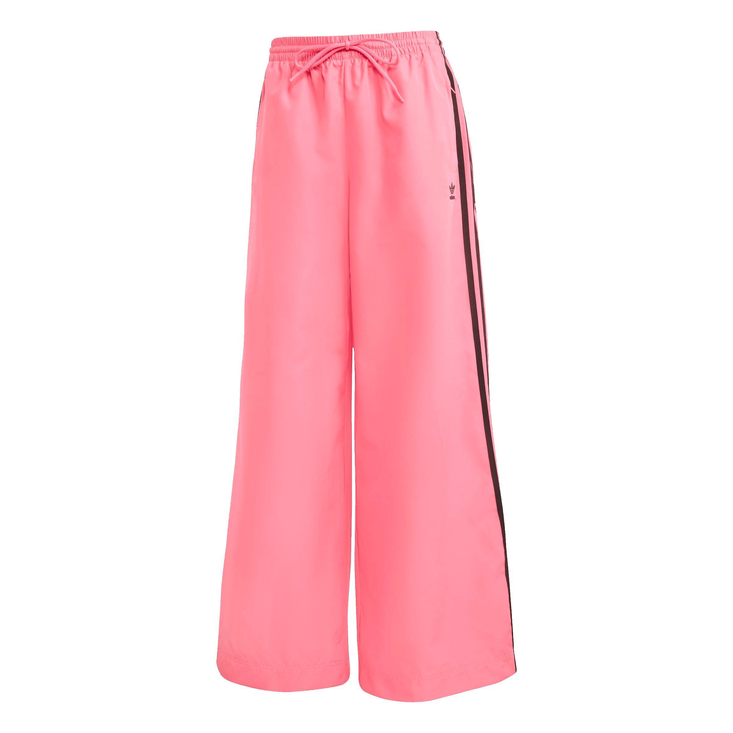 adidas Originals Women's Adilenium Season 3 Oversized Track Pants - PINK Thumbnail View 6