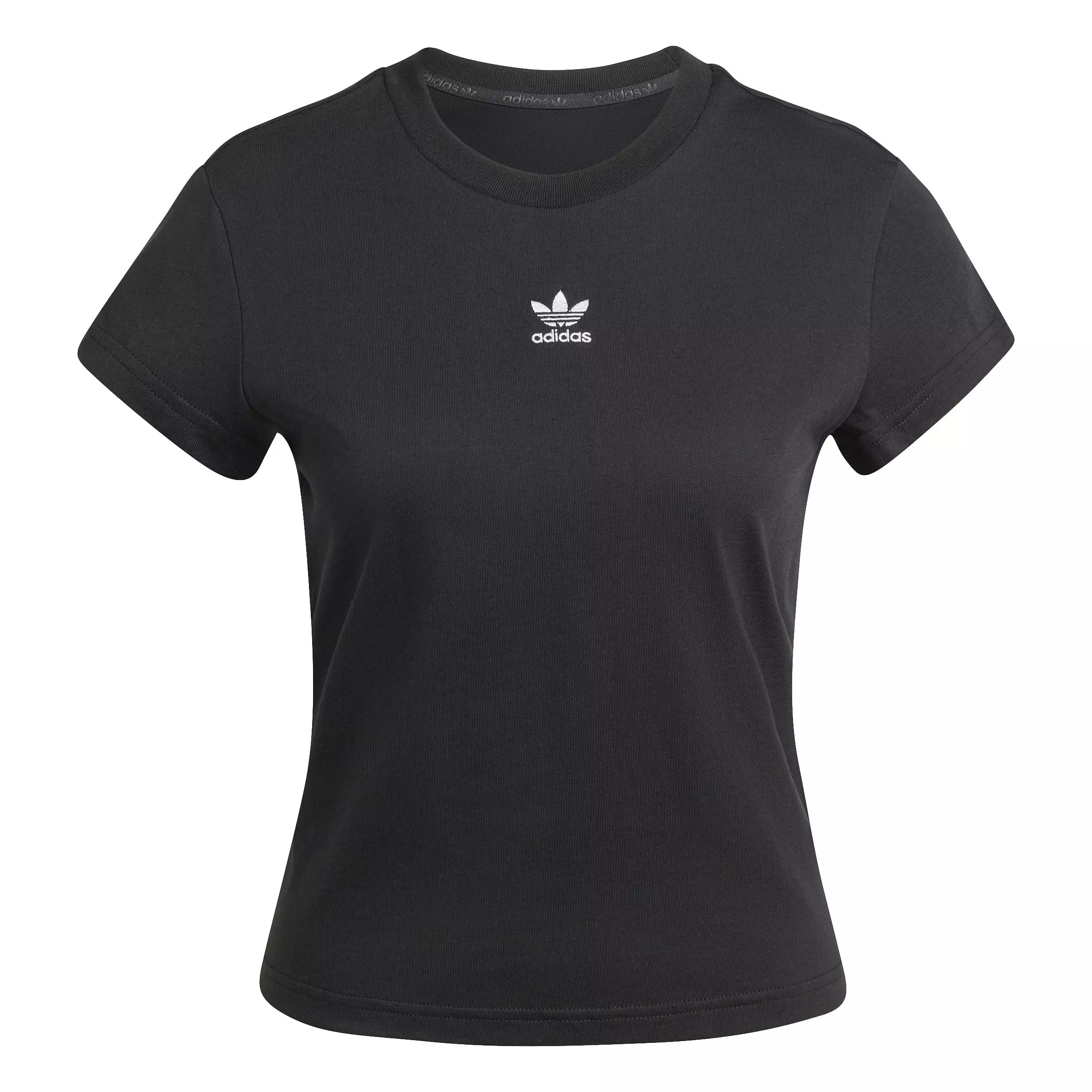adidas Originals Women's Essentials Slim Tee - BLACK