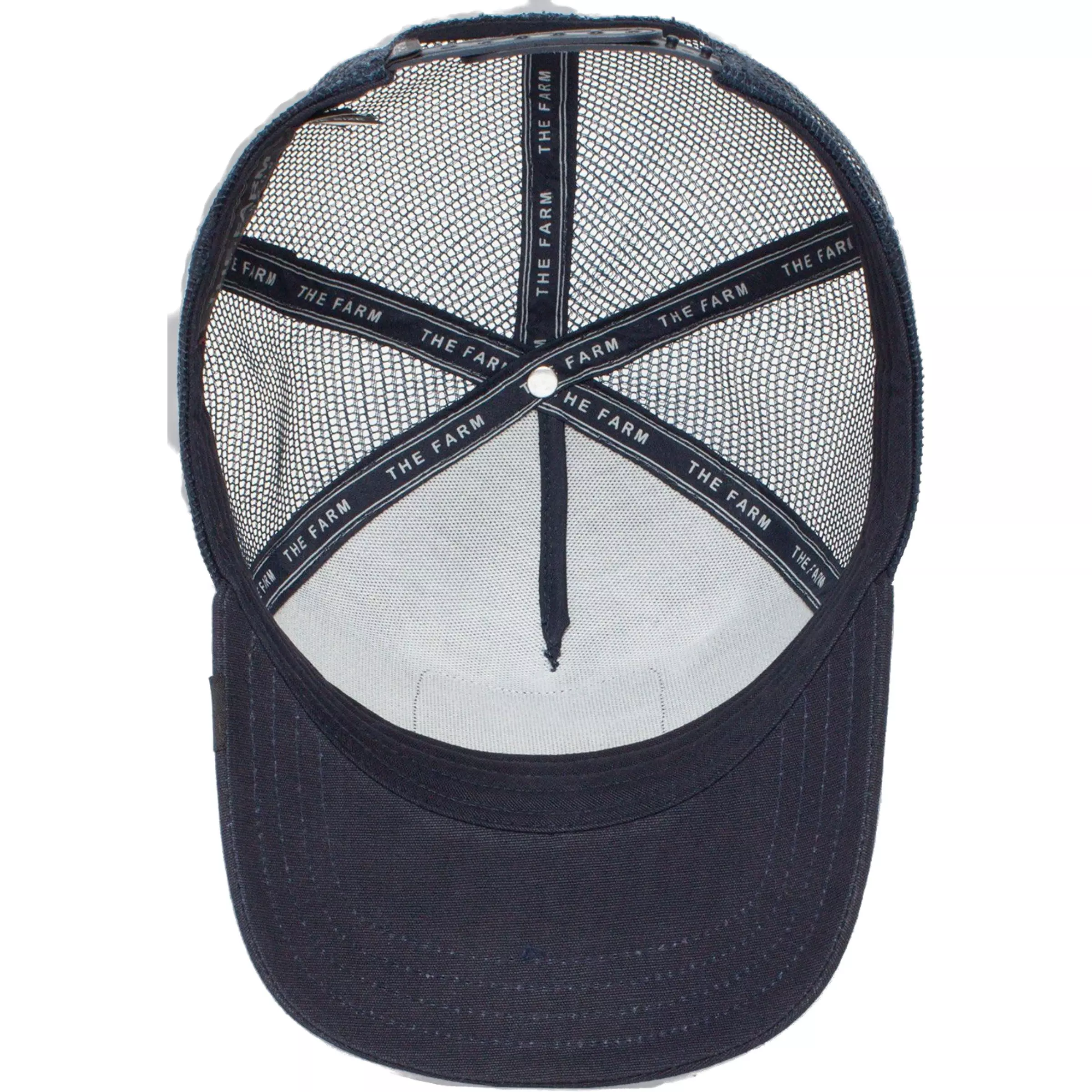 Goorin Bros. Lone Wolf Trucker Snapback Hat-Navy - NAVY