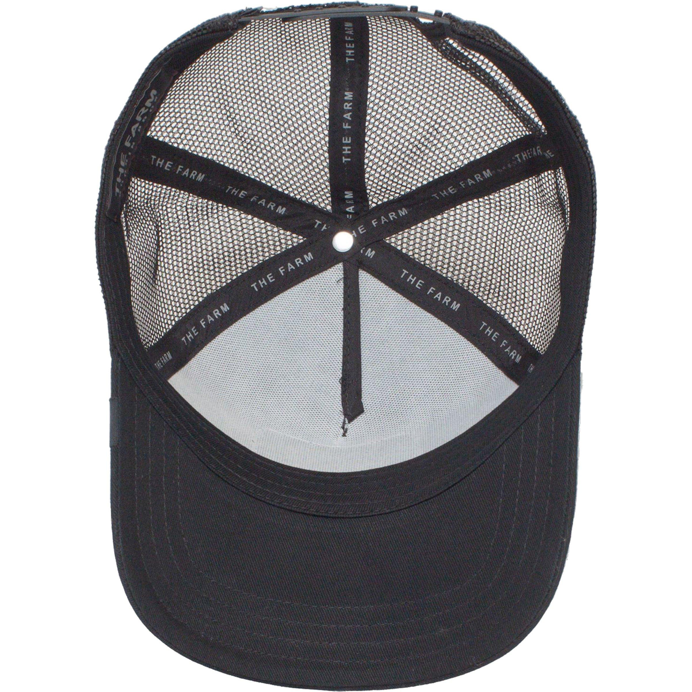 Goorin Bros. Mamba Trucker Snapback Hat-Black - BLACK Thumbnail View 3