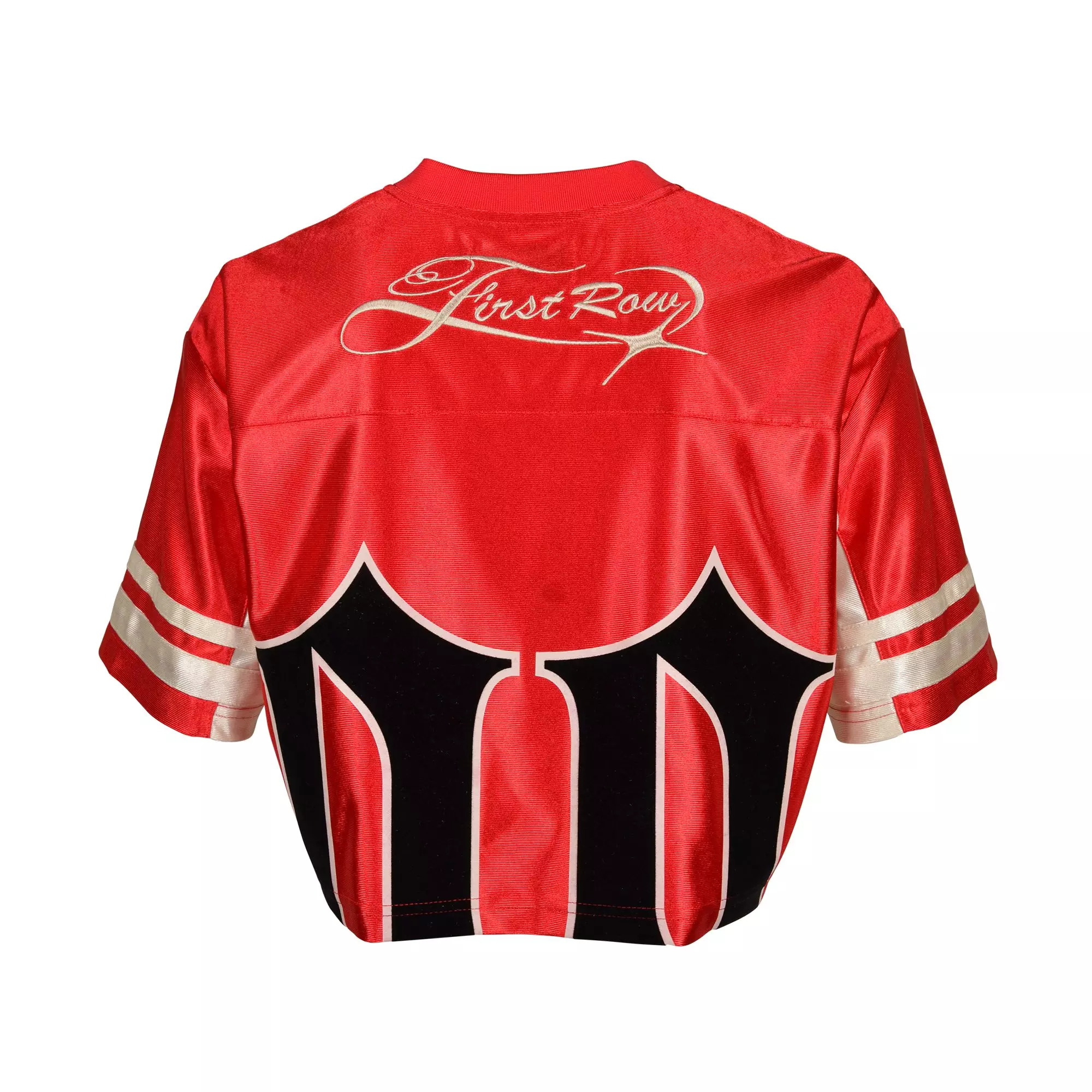 First Row Women's Oversized Crop Jersey - Red - RED