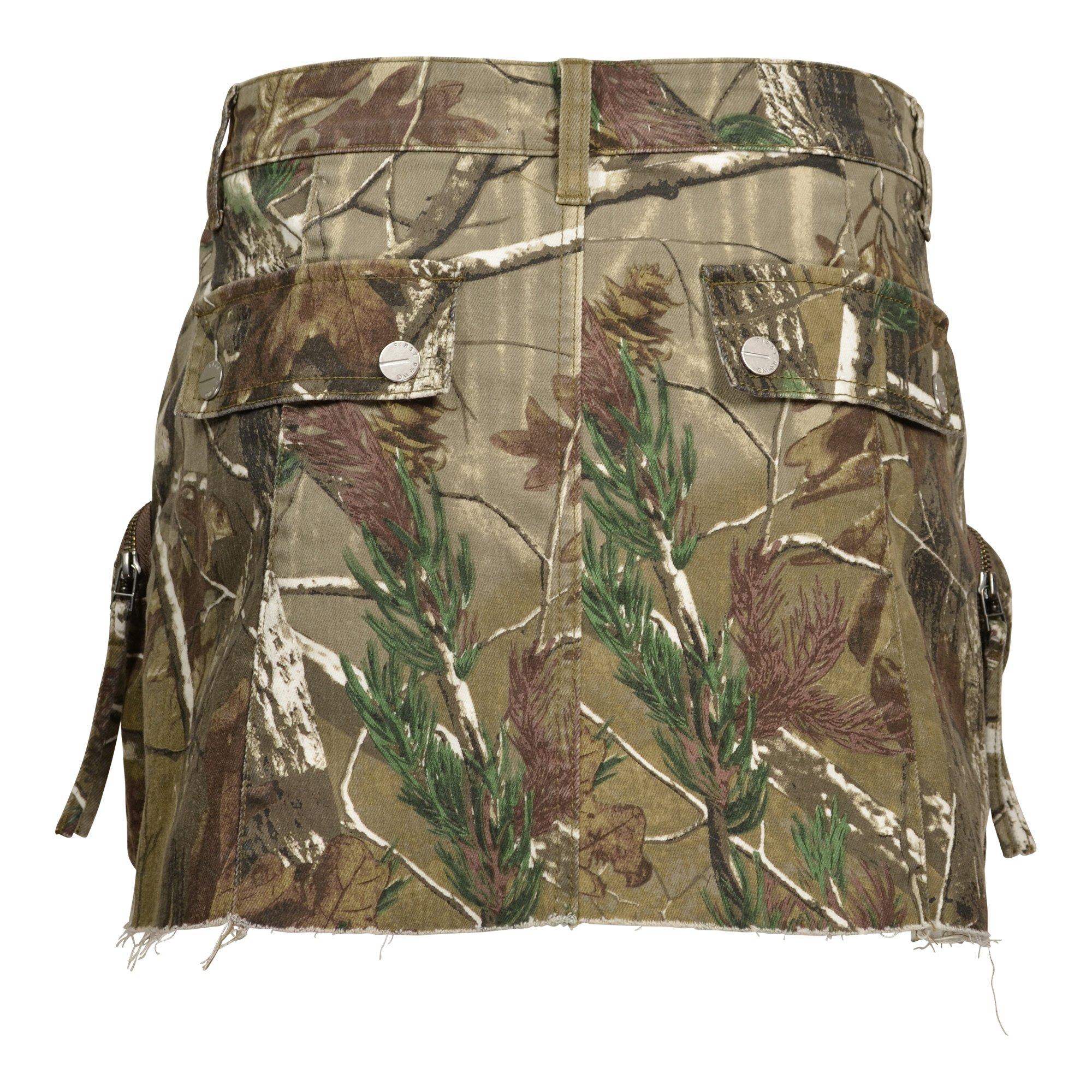 First Row Camo Cargo Women's Skirt