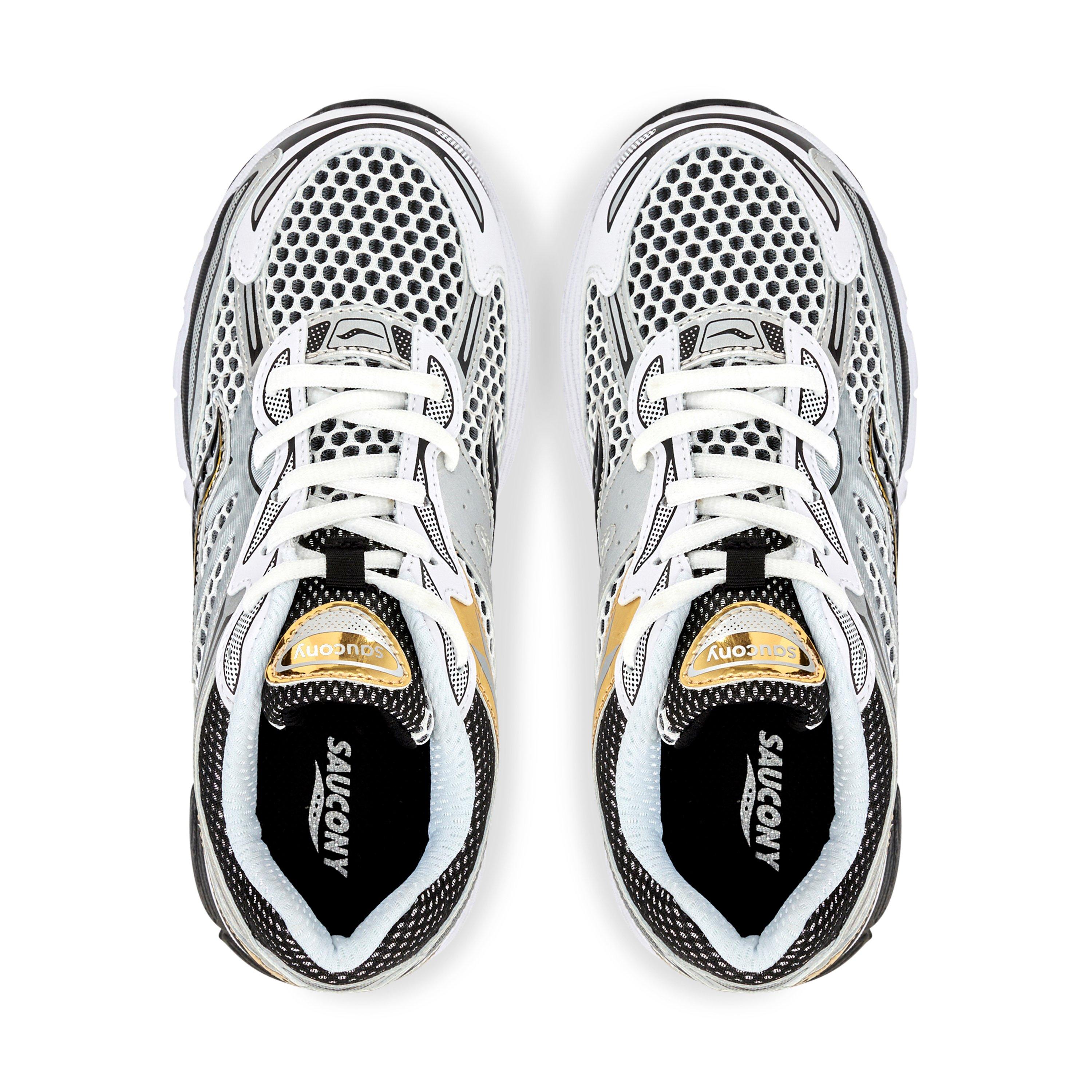 Saucony Omni 9 Grade School Boys' "Black/White/Gold" Shoe