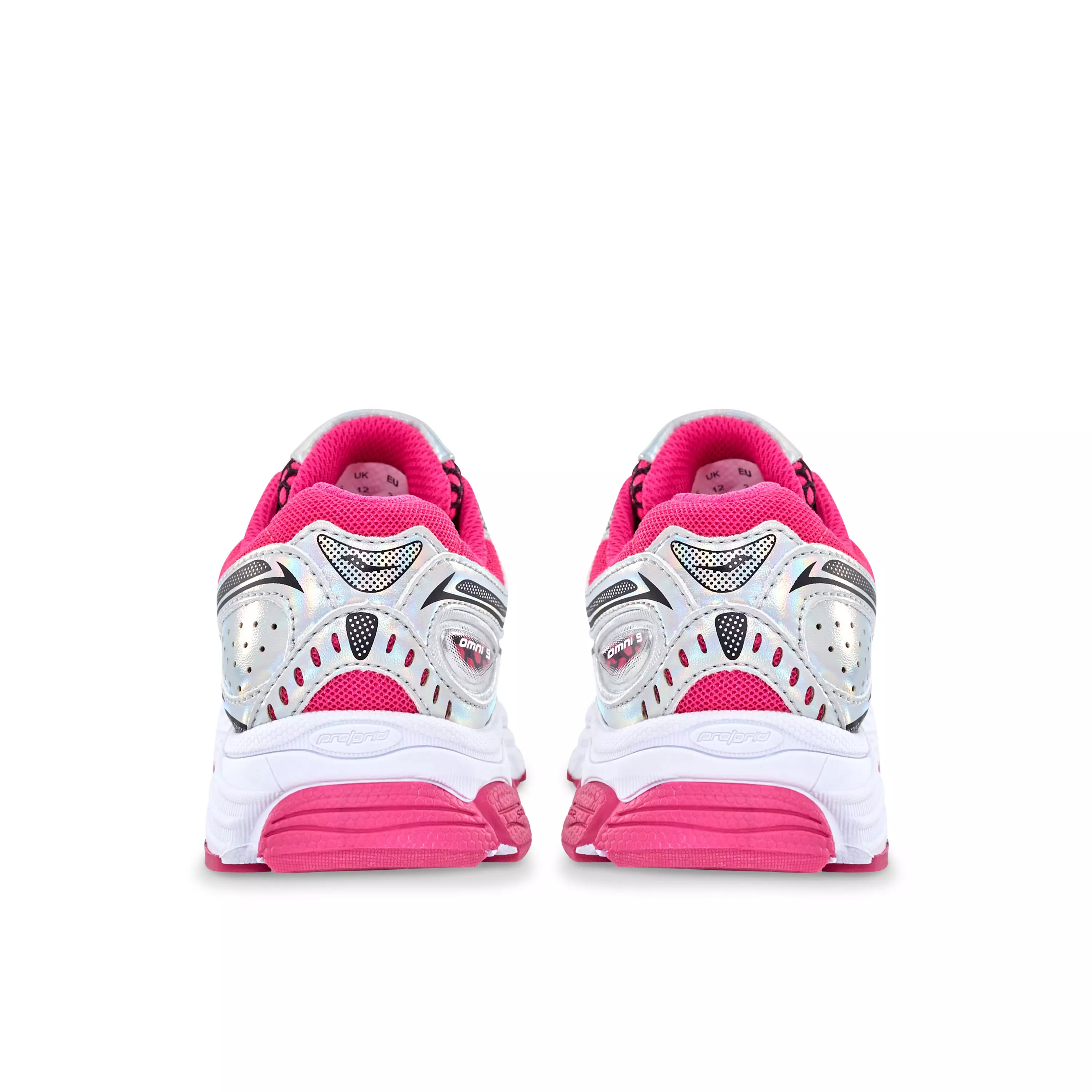 Saucony Omni 9 "Pink/White/Silver" Toddler Girls' Shoe - LT PINK
