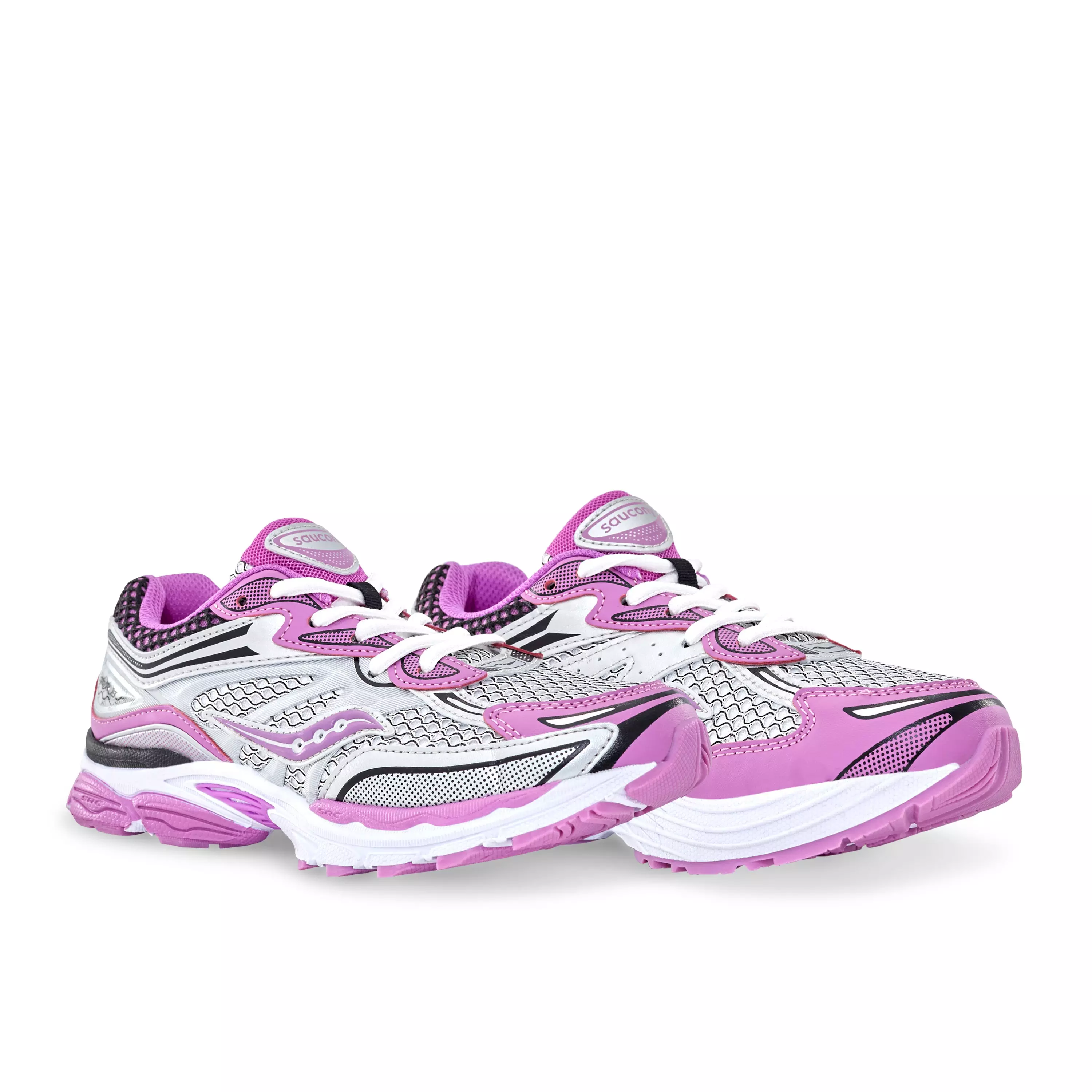 Saucony Omni 9 "Purple/Black" Preschool Girls' Shoe - PURPLE/BLACK