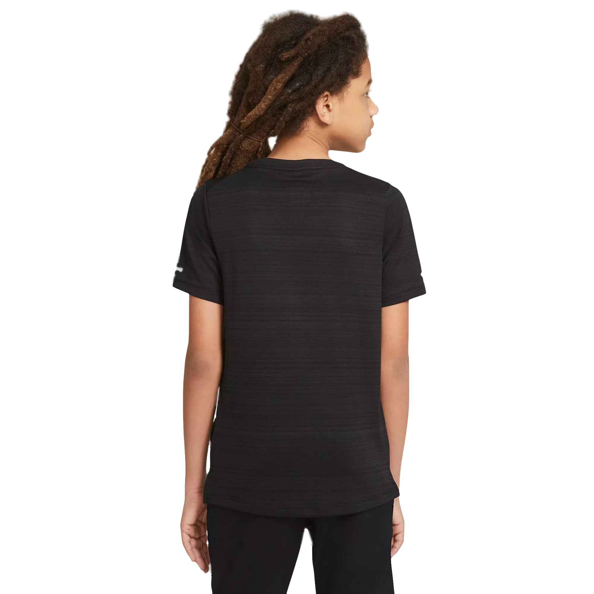Nike Big Boys' Dri-FIT Miler Training Top - BLACK