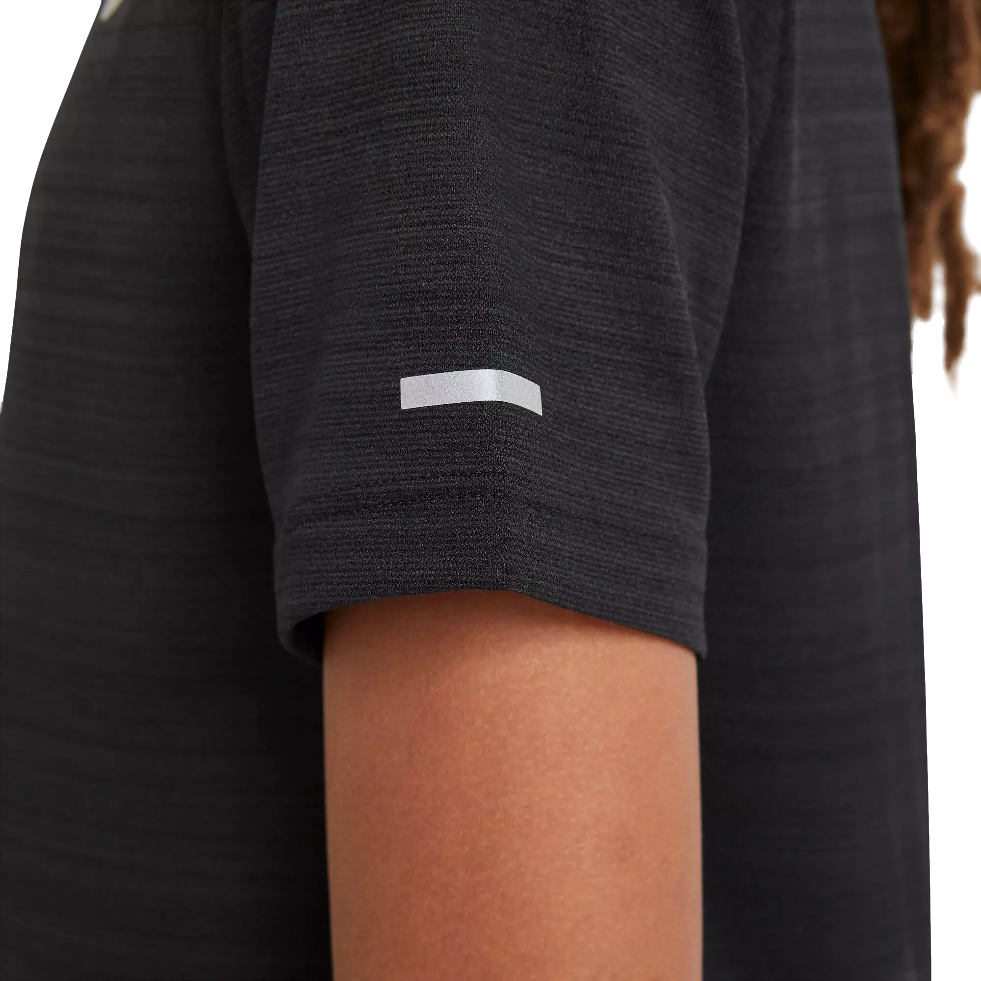 Nike Big Boys' Dri-FIT Miler Training Top - BLACK