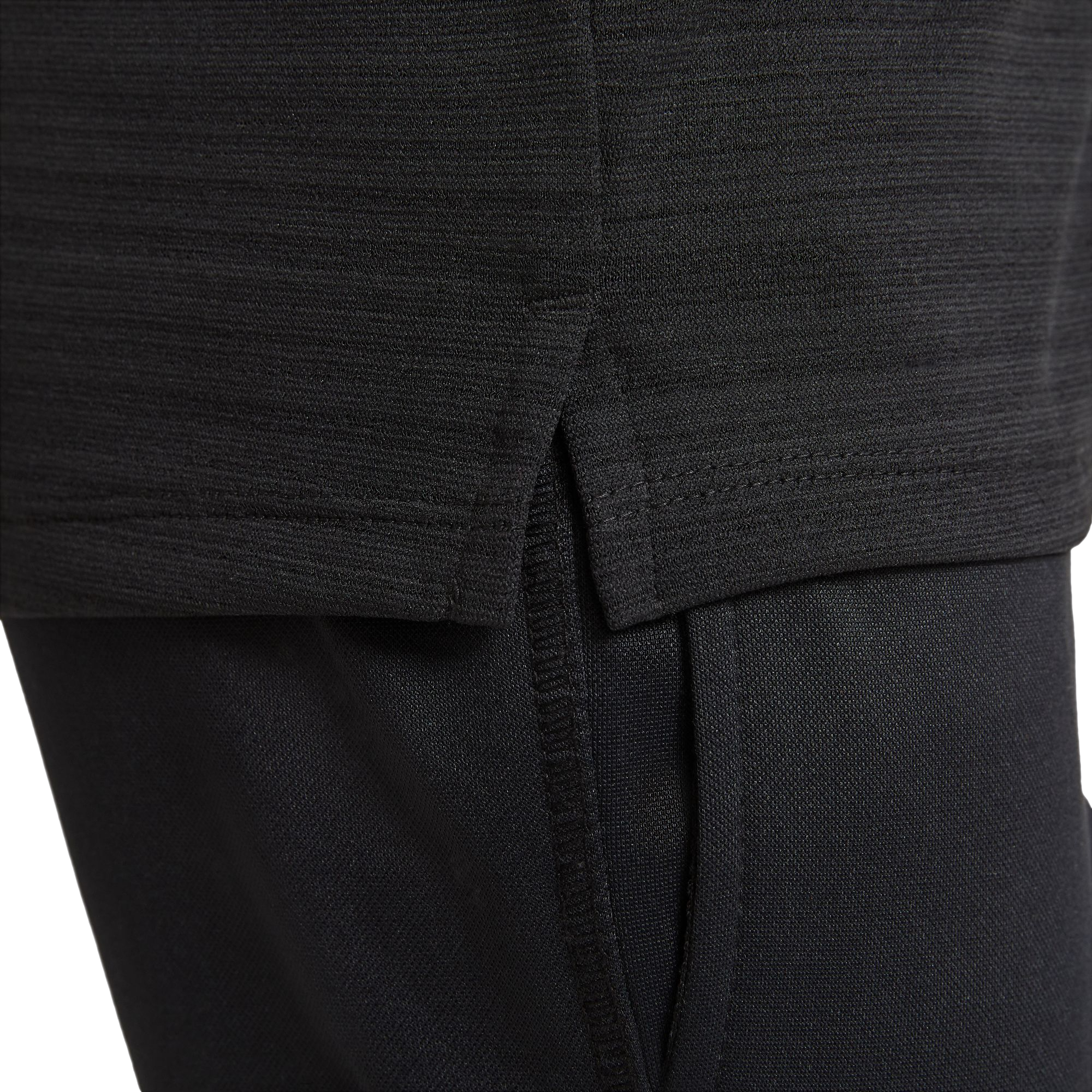 Nike Big Boys' Dri-FIT Miler Training Top - BLACK Thumbnail View 5