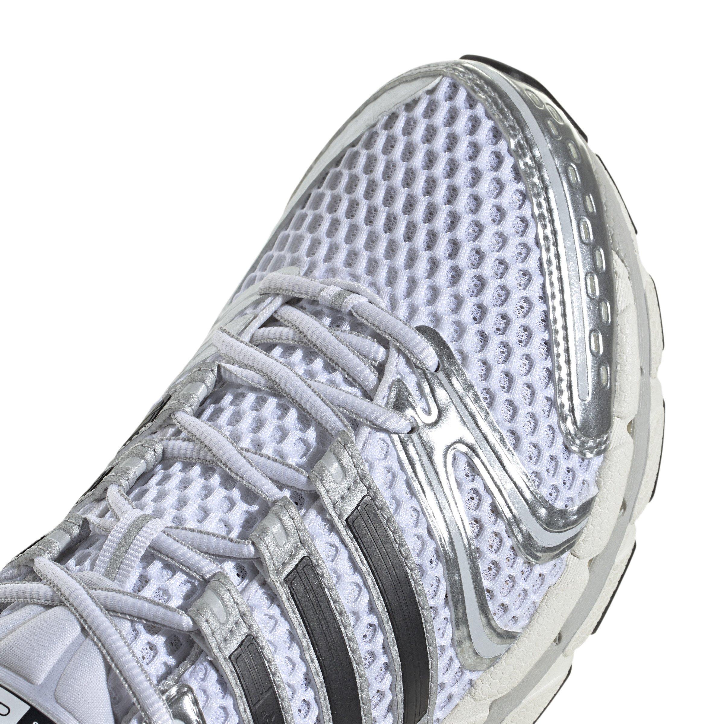 adidas Originals Adistar Control 5 "Silver Metallic/Grey" Men's Shoe - WHITE/BLACK Thumbnail View 3