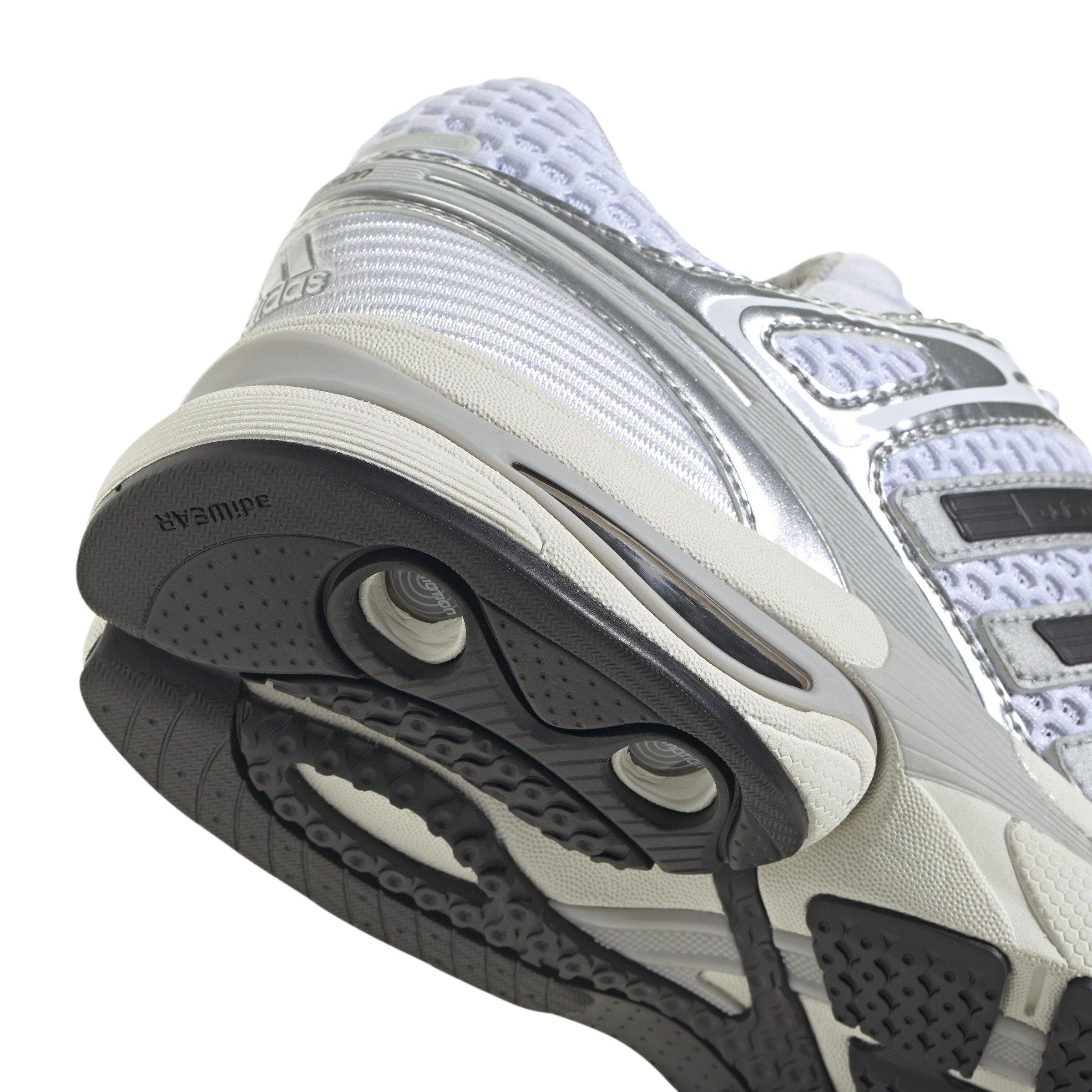 adidas Originals Adistar Control 5 "Silver Metallic/Grey" Men's Shoe - WHITE/BLACK Thumbnail View 4