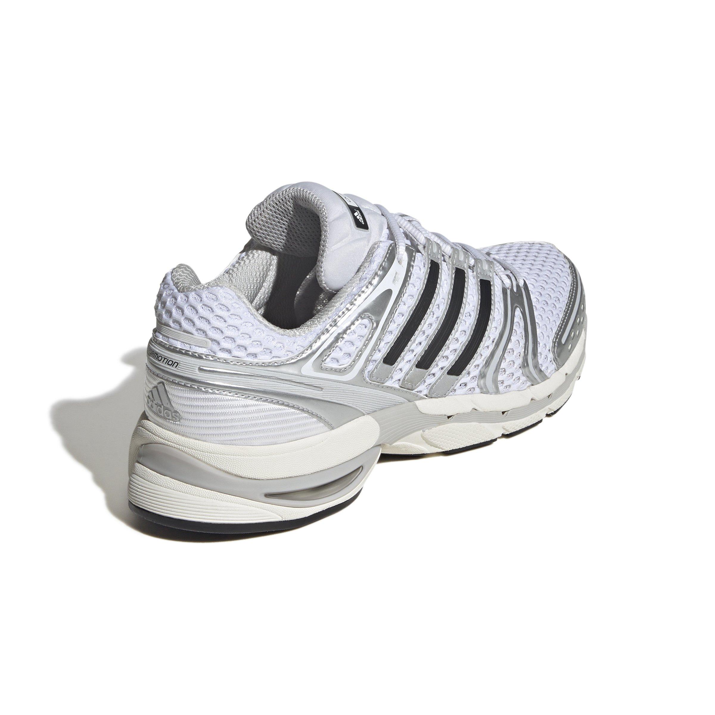 adidas Originals Adistar Control 5 "Silver Metallic/Grey" Men's Shoe - WHITE/BLACK Thumbnail View 5