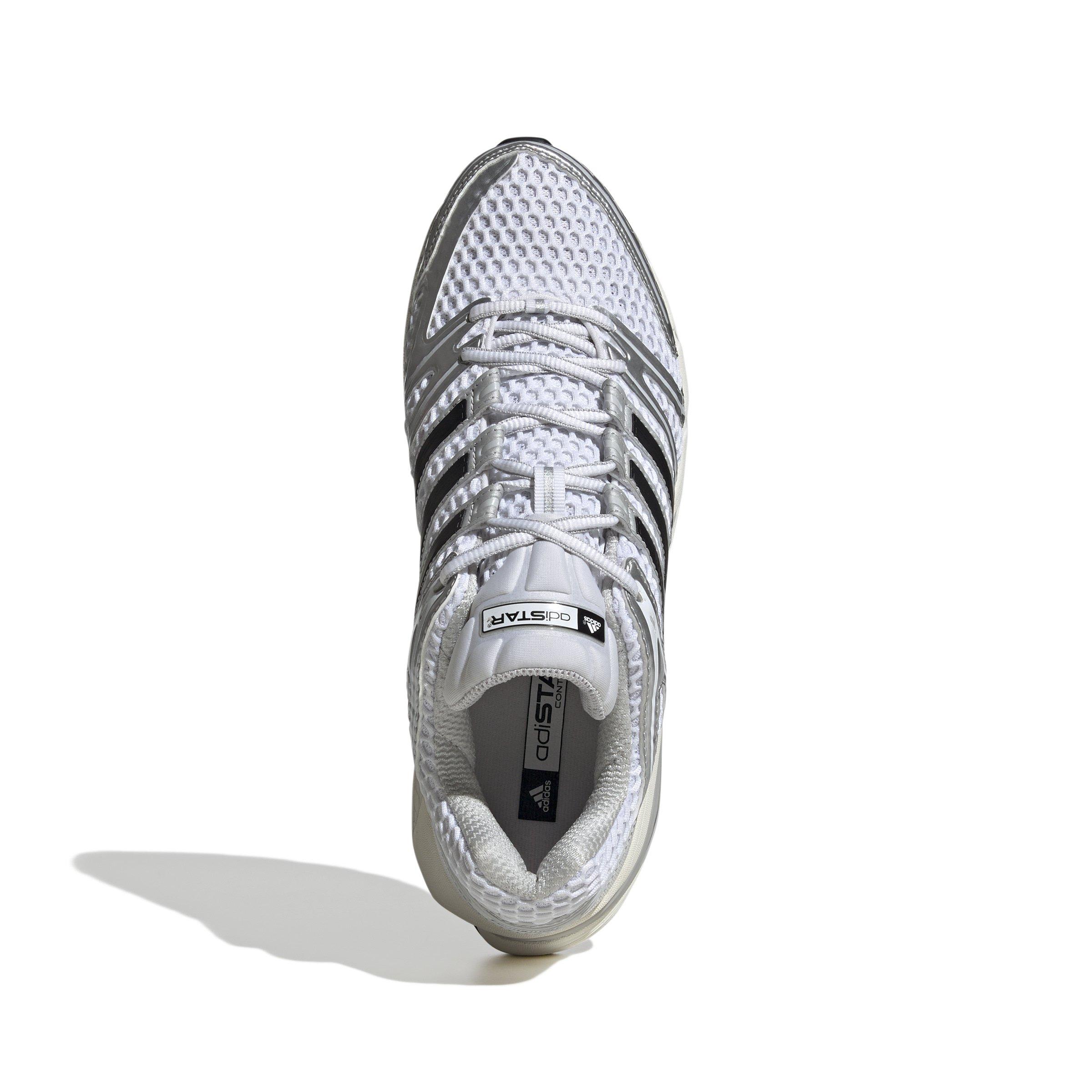 adidas Originals Adistar Control 5 "Silver Metallic/Grey" Men's Shoe - WHITE/BLACK Thumbnail View 8