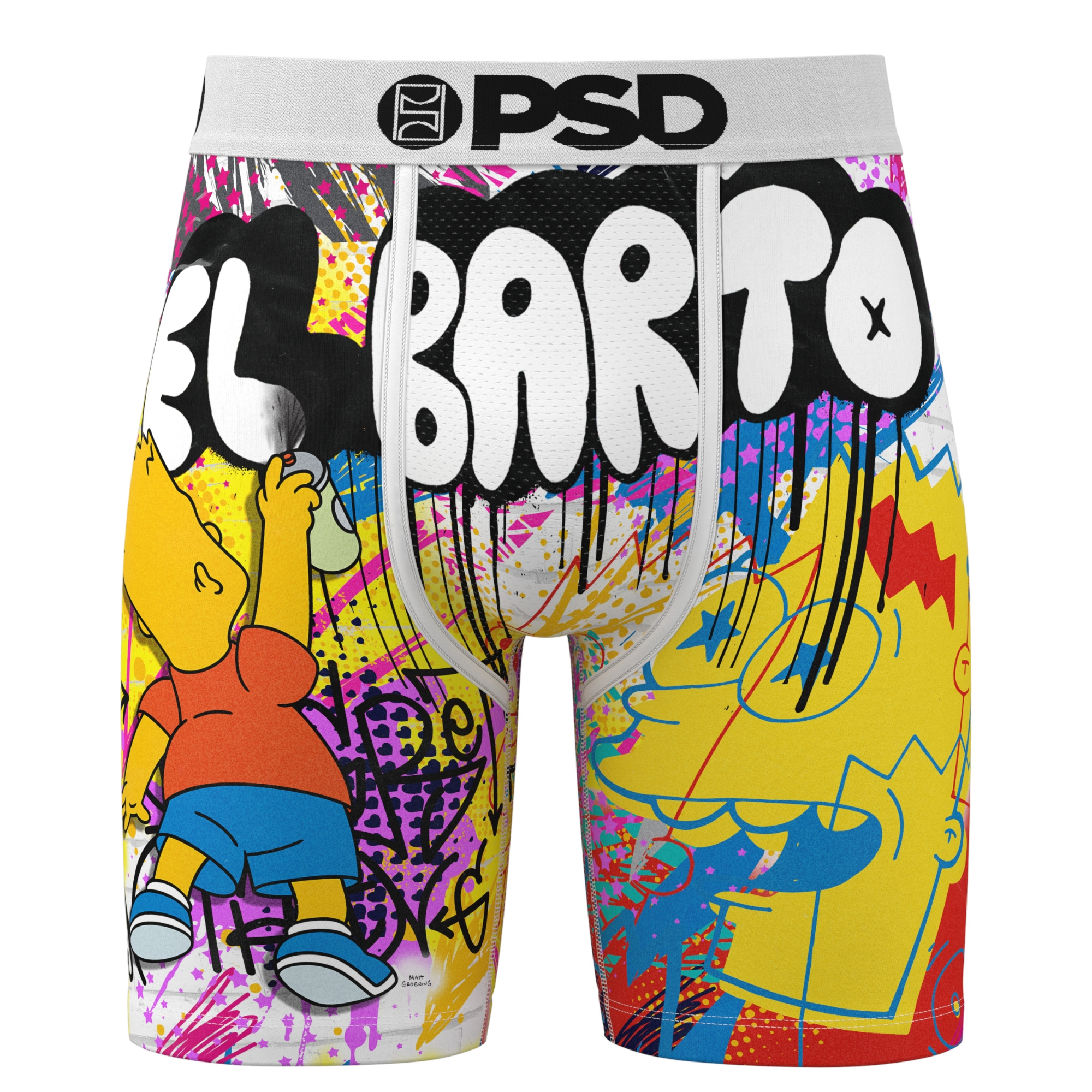 PSD Men's Bart Simpsons Casso Underwear - MULTI-COLOR Thumbnail View 1
