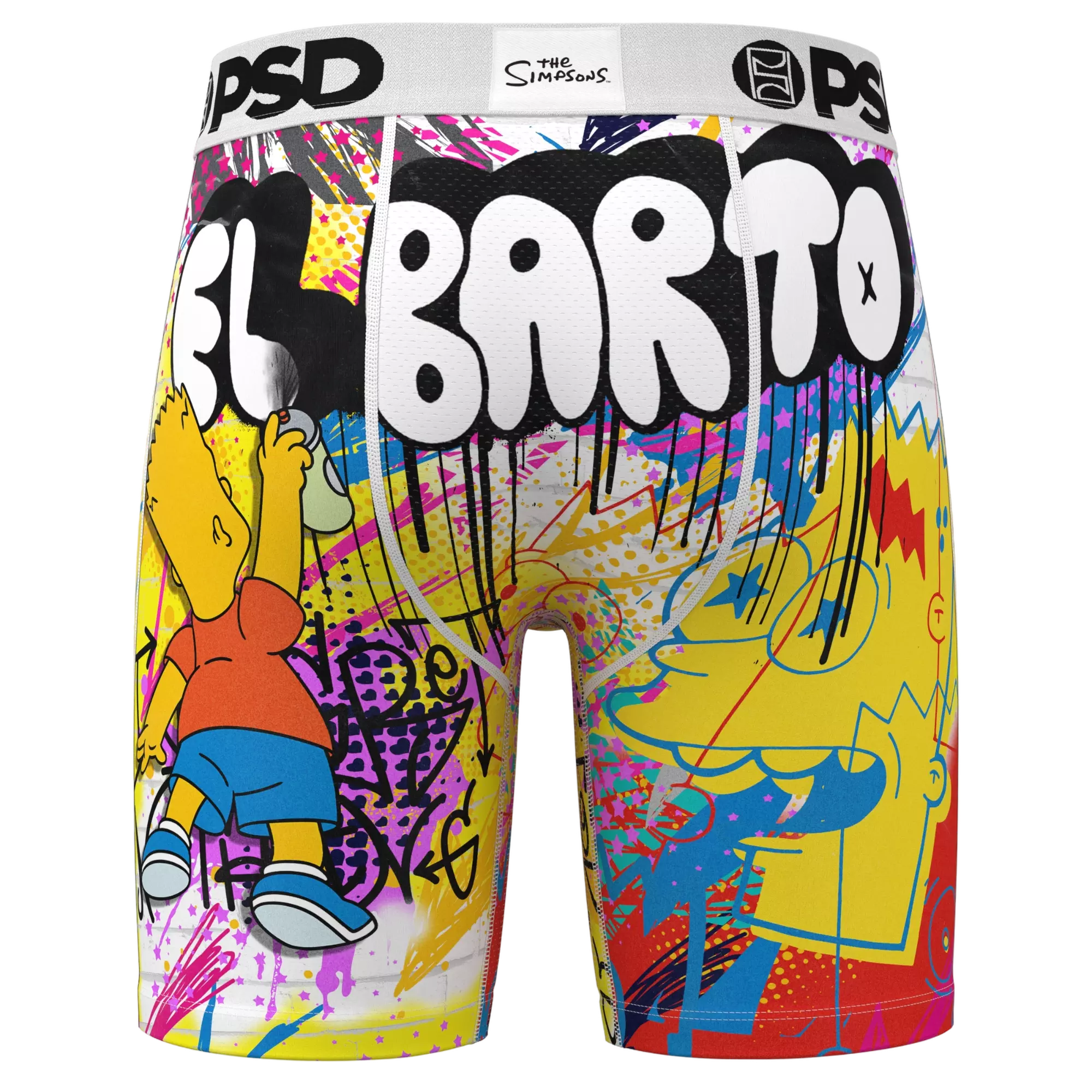 PSD Men's Bart Simpsons Casso Underwear - MULTI-COLOR