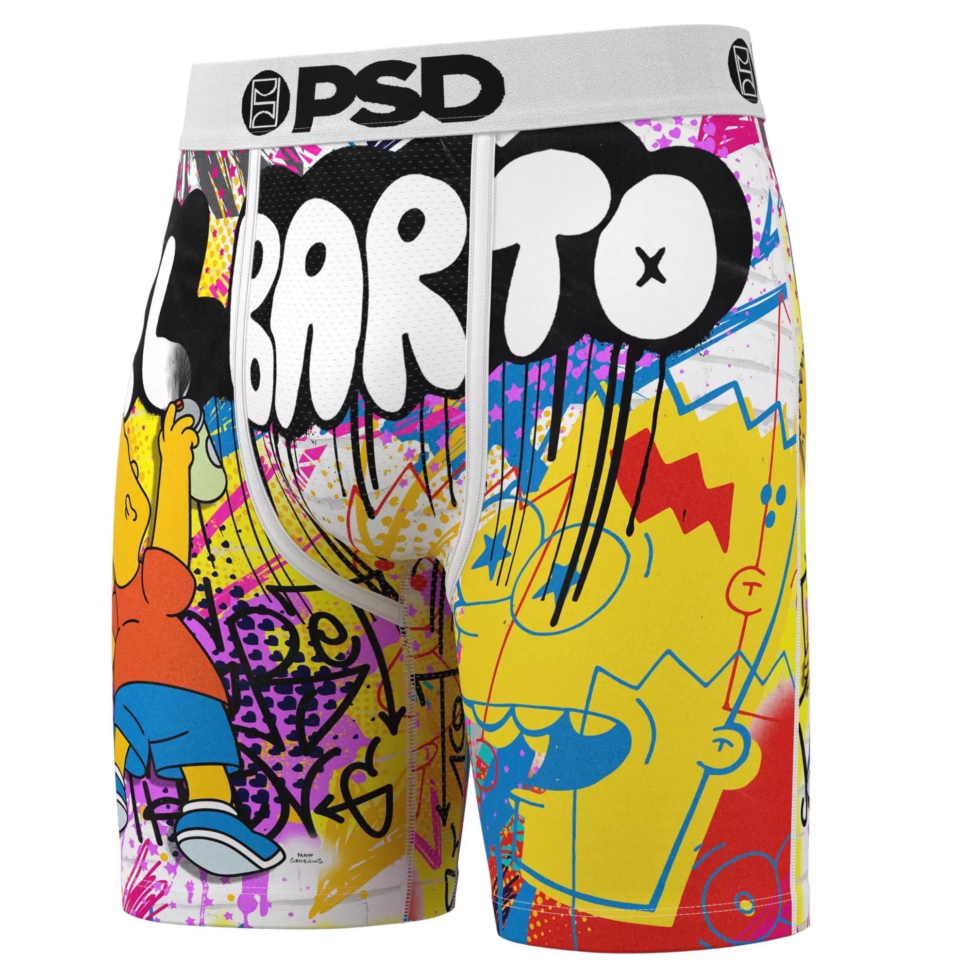 PSD Men's Bart Simpsons Casso Underwear - MULTI-COLOR