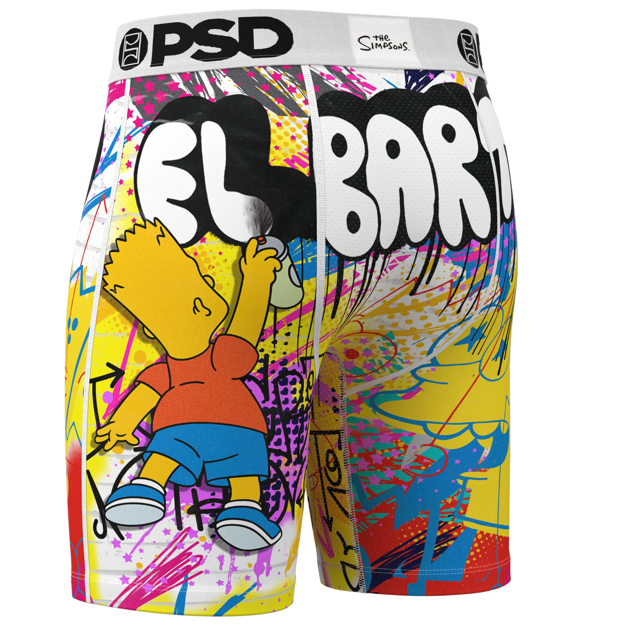 PSD Men's Bart Simpsons Casso Underwear - MULTI-COLOR Thumbnail View 4