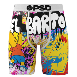 PSD Men's Bart Simpsons Casso Underwear