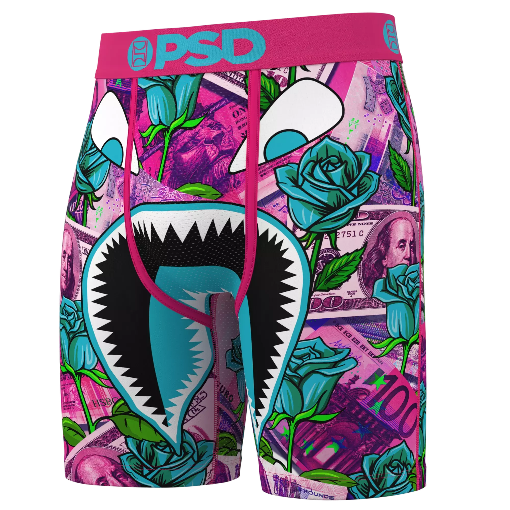 PSD Men's Warface Glow Underwear-3PK - MULTI-COLOR