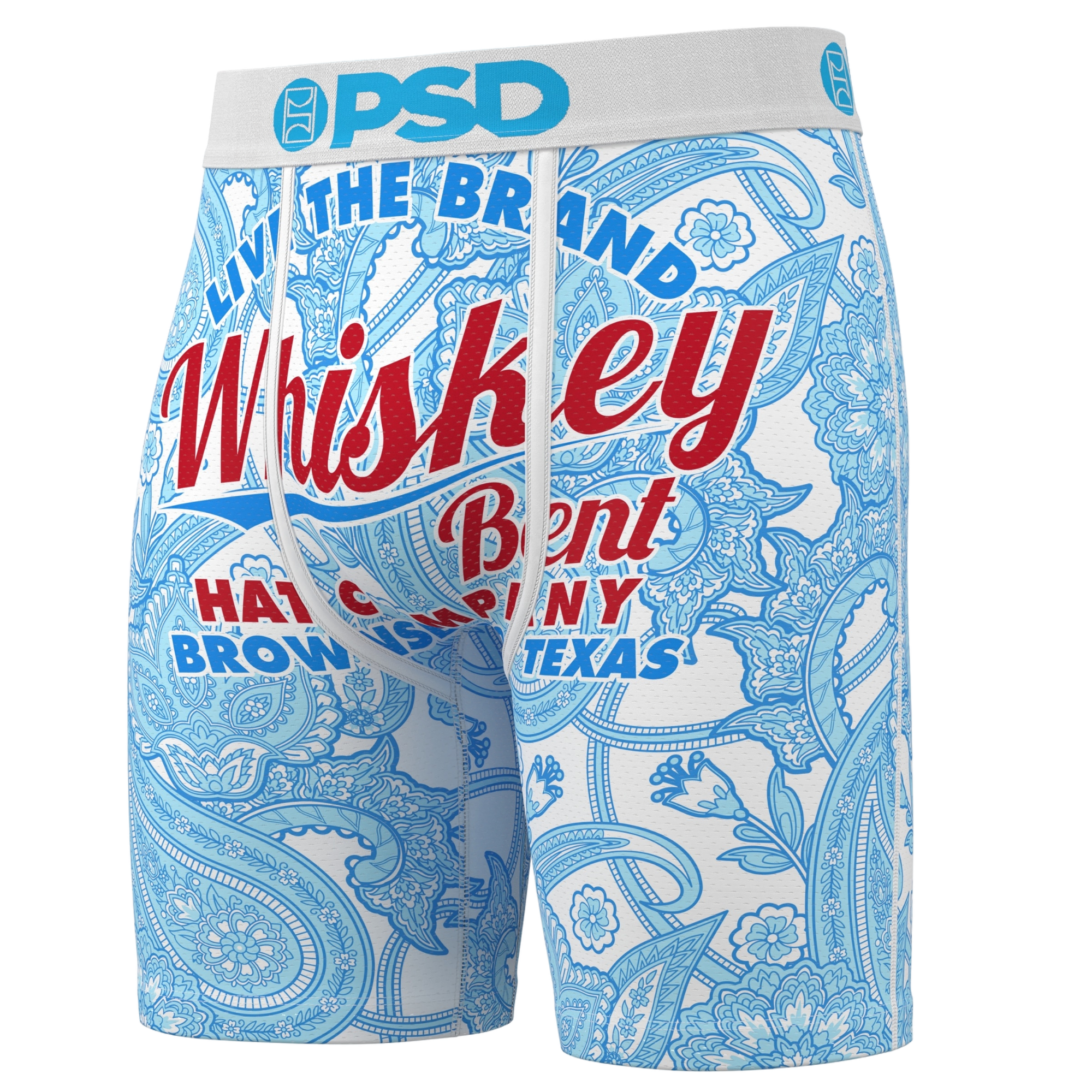 PSD Men's Whiskey Bent Underwear-3PK - MULTI-COLOR Thumbnail View 3