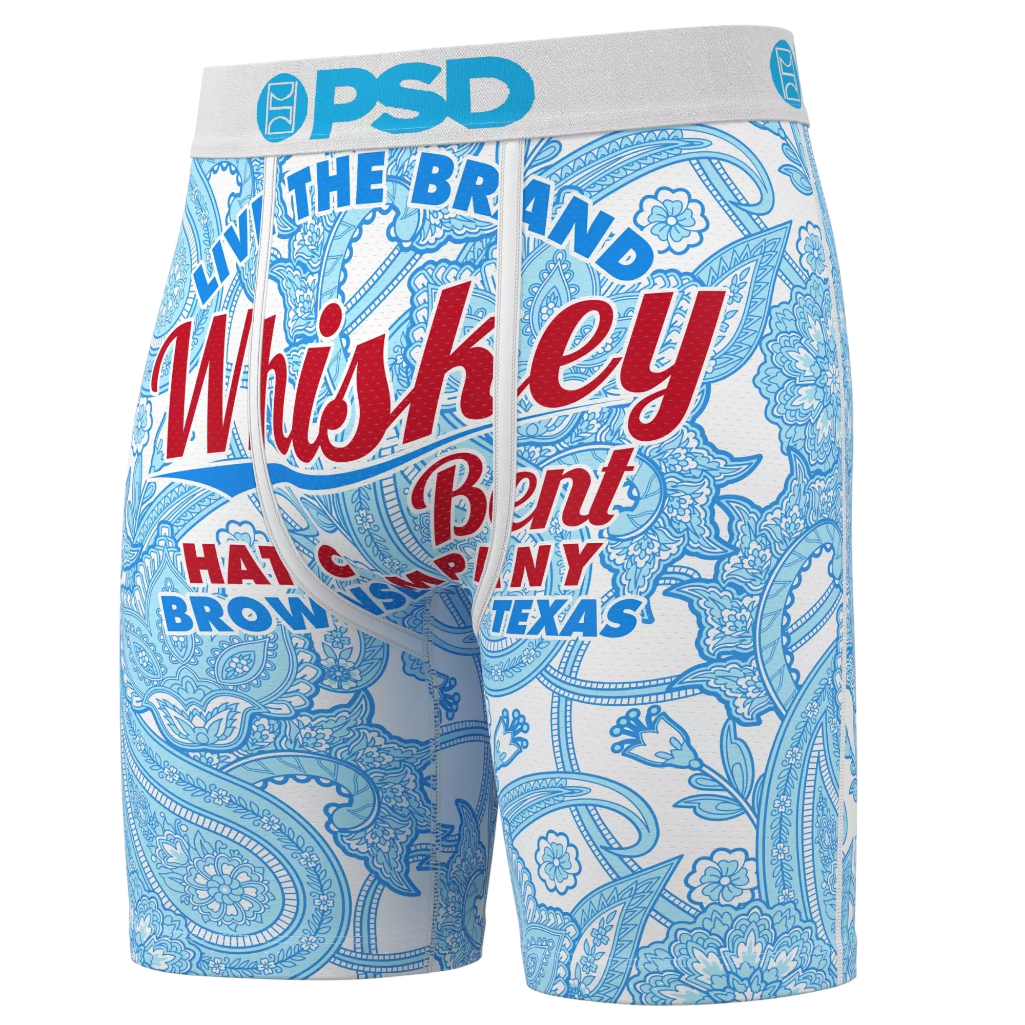 PSD Men's Whiskey Bent Underwear-3PK - MULTI-COLOR