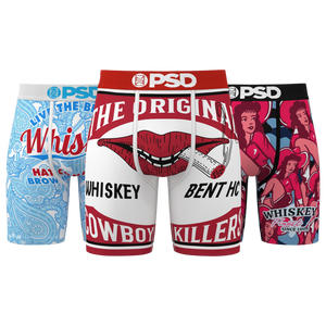PSD Men's Whiskey Bent Underwear-3PK