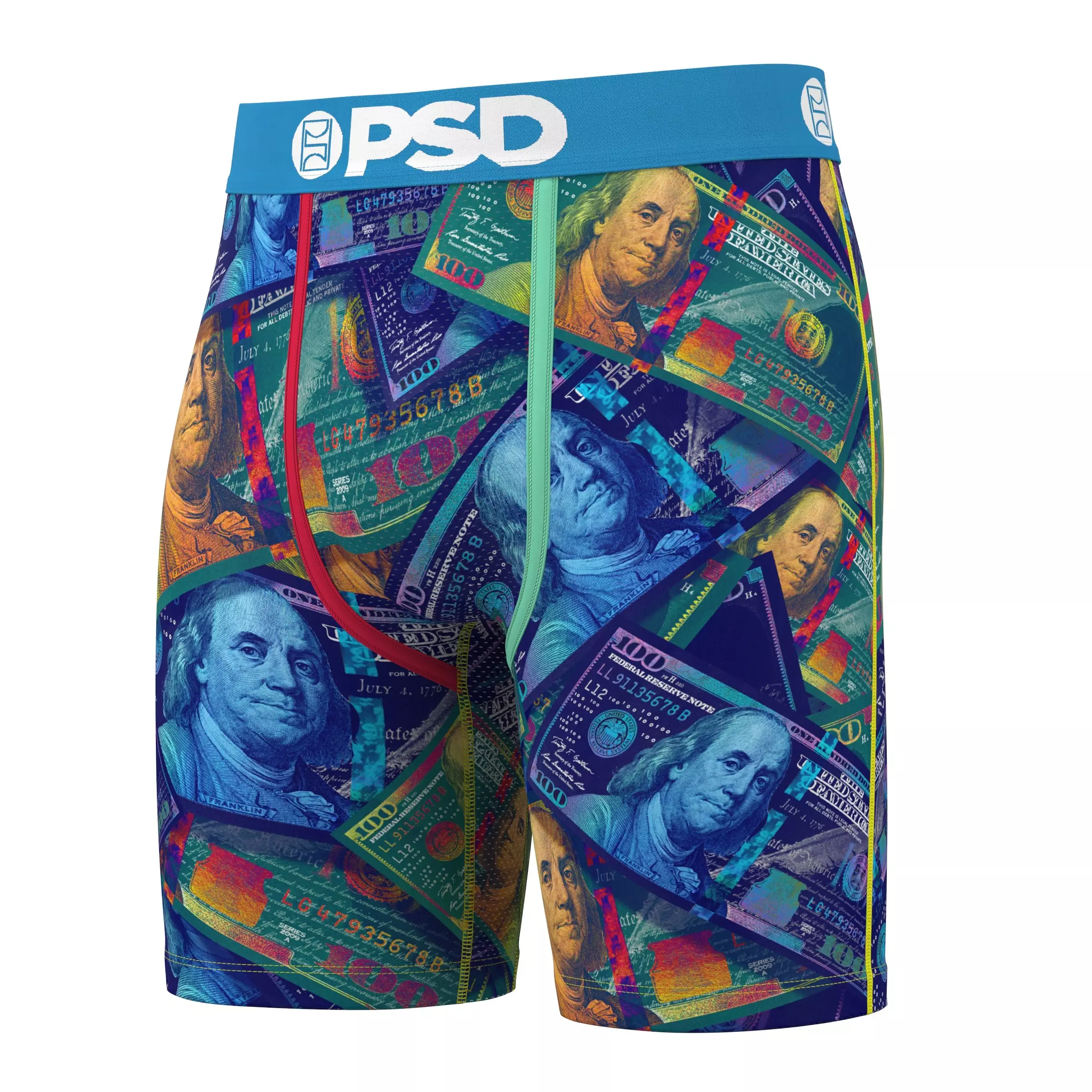 PSD Men's Bank Roll Underwear-3PK - MULTI-COLOR