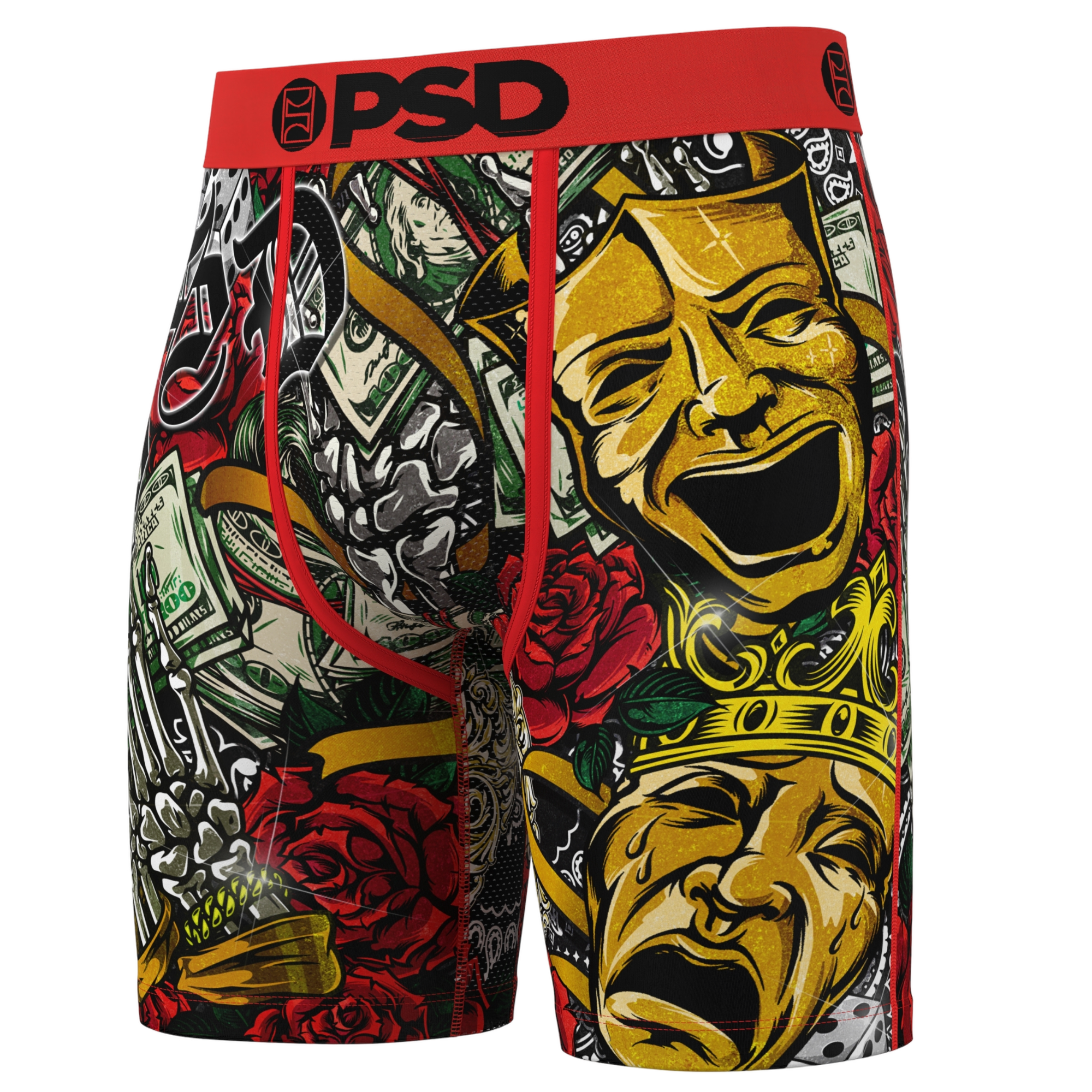 PSD Men's Chicano Street Underwear-3PK - MULTI-COLOR Thumbnail View 4