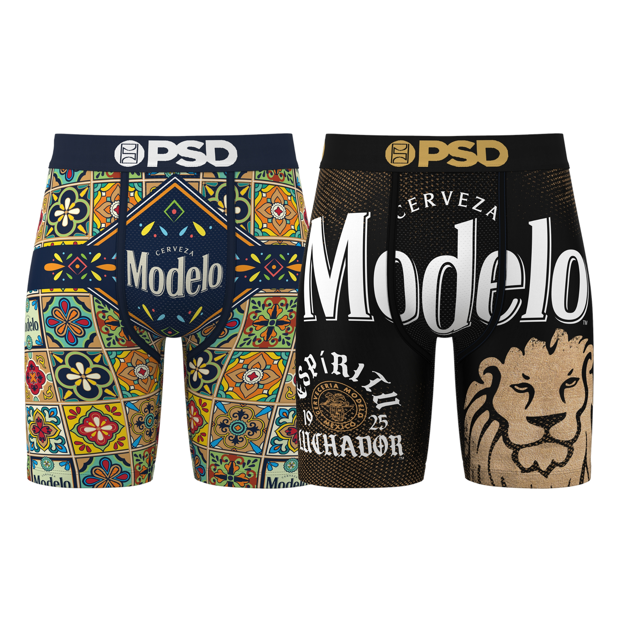 PSD Men's Modelo Time Underwear-2PK - MULTI-COLOR Thumbnail View 1