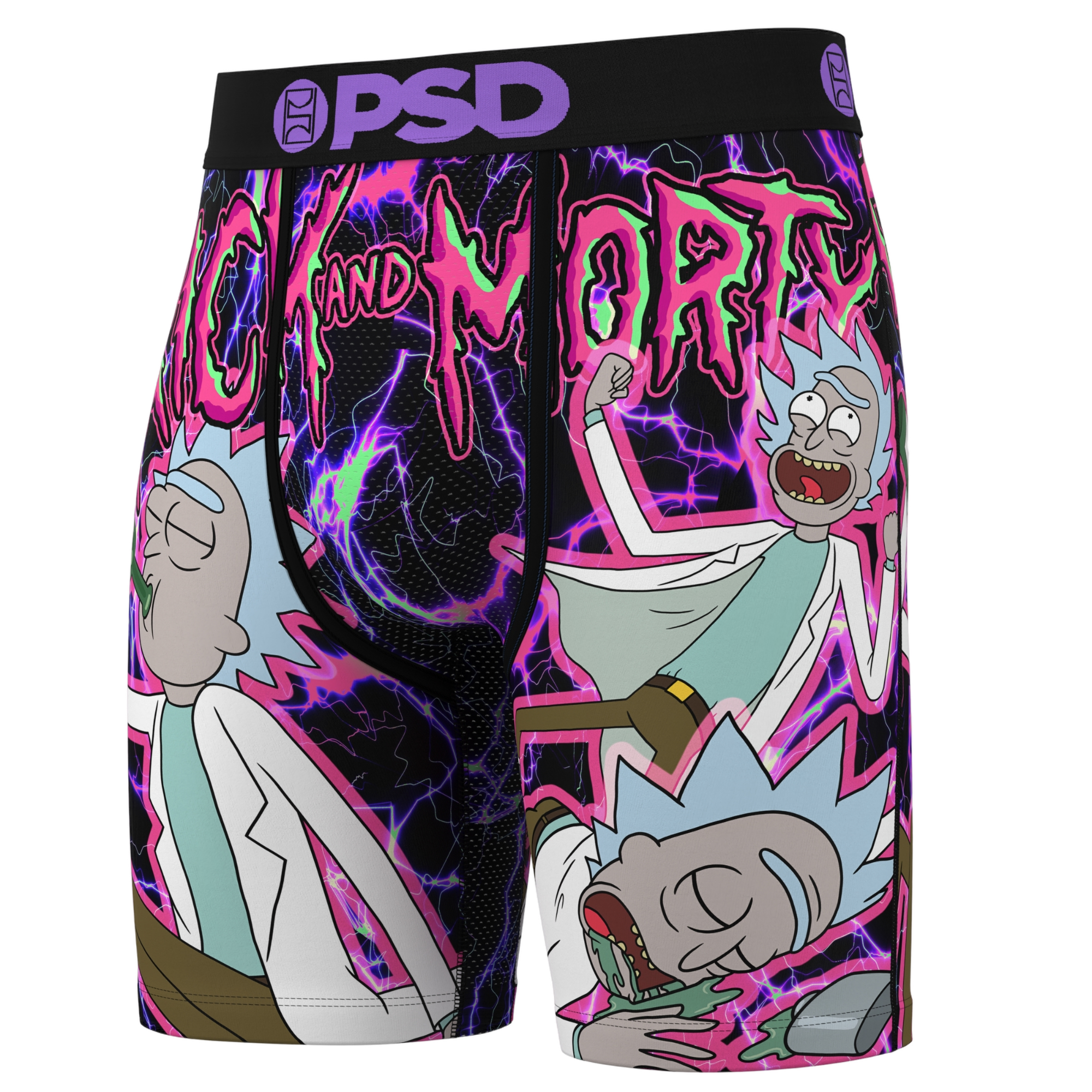 PSD Men's R&M Galaxy Underwear-2PK - MULTI-COLOR Thumbnail View 2