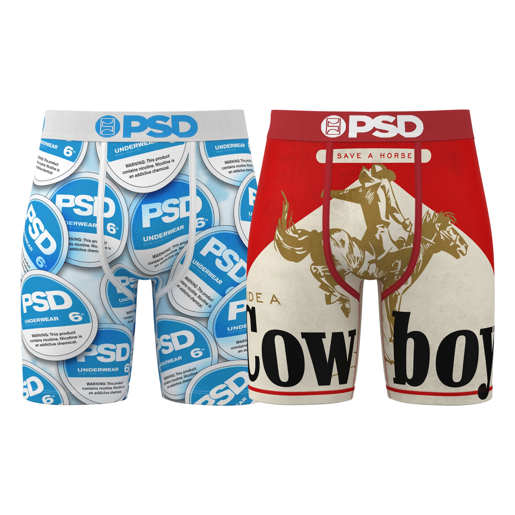 PSD Men's Cowboy Kit Underwear-2PK - MULTI-COLOR Thumbnail View 1
