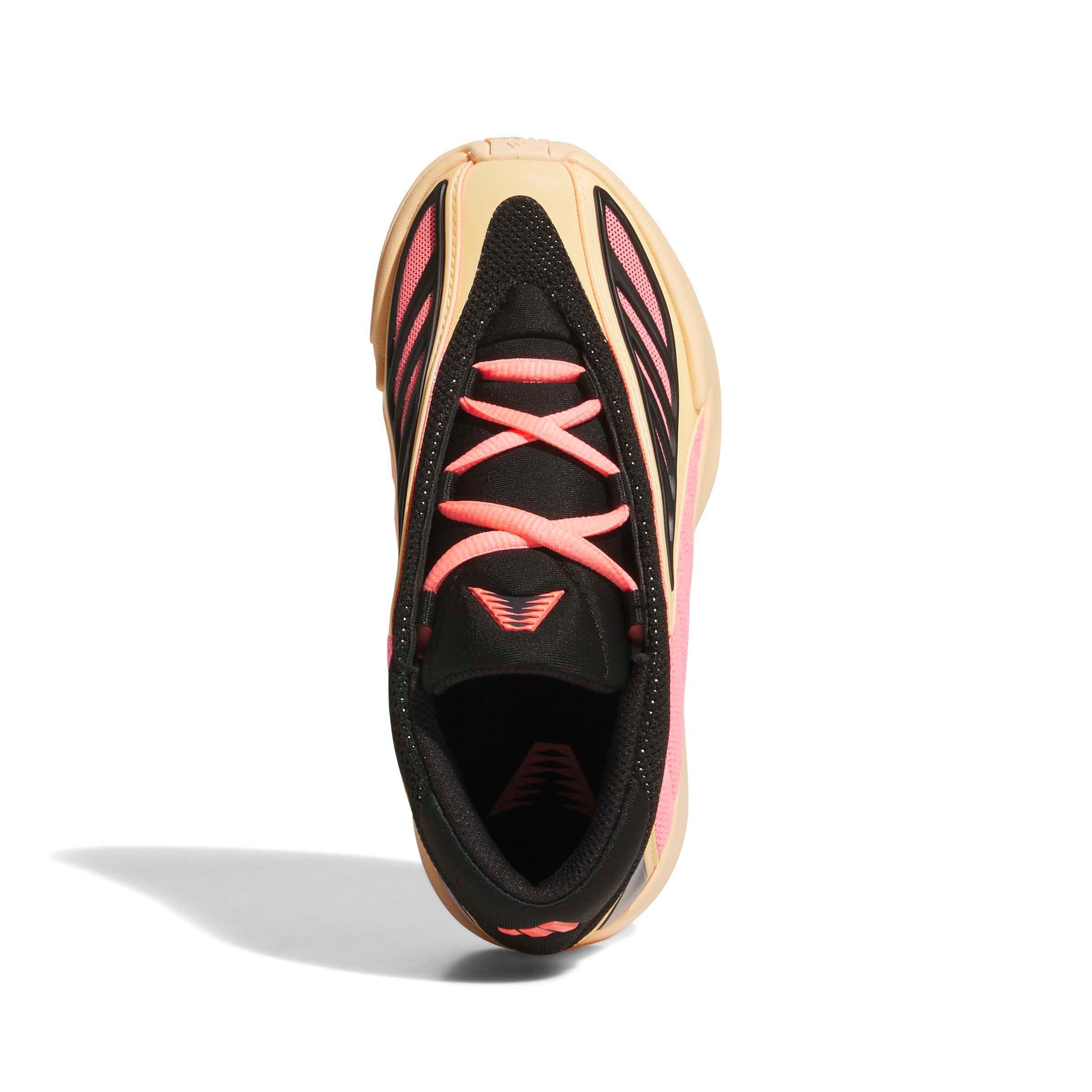 adidas Anthony Edwards 2 Preschool Kids' "Acid Orange" Basketball Shoe