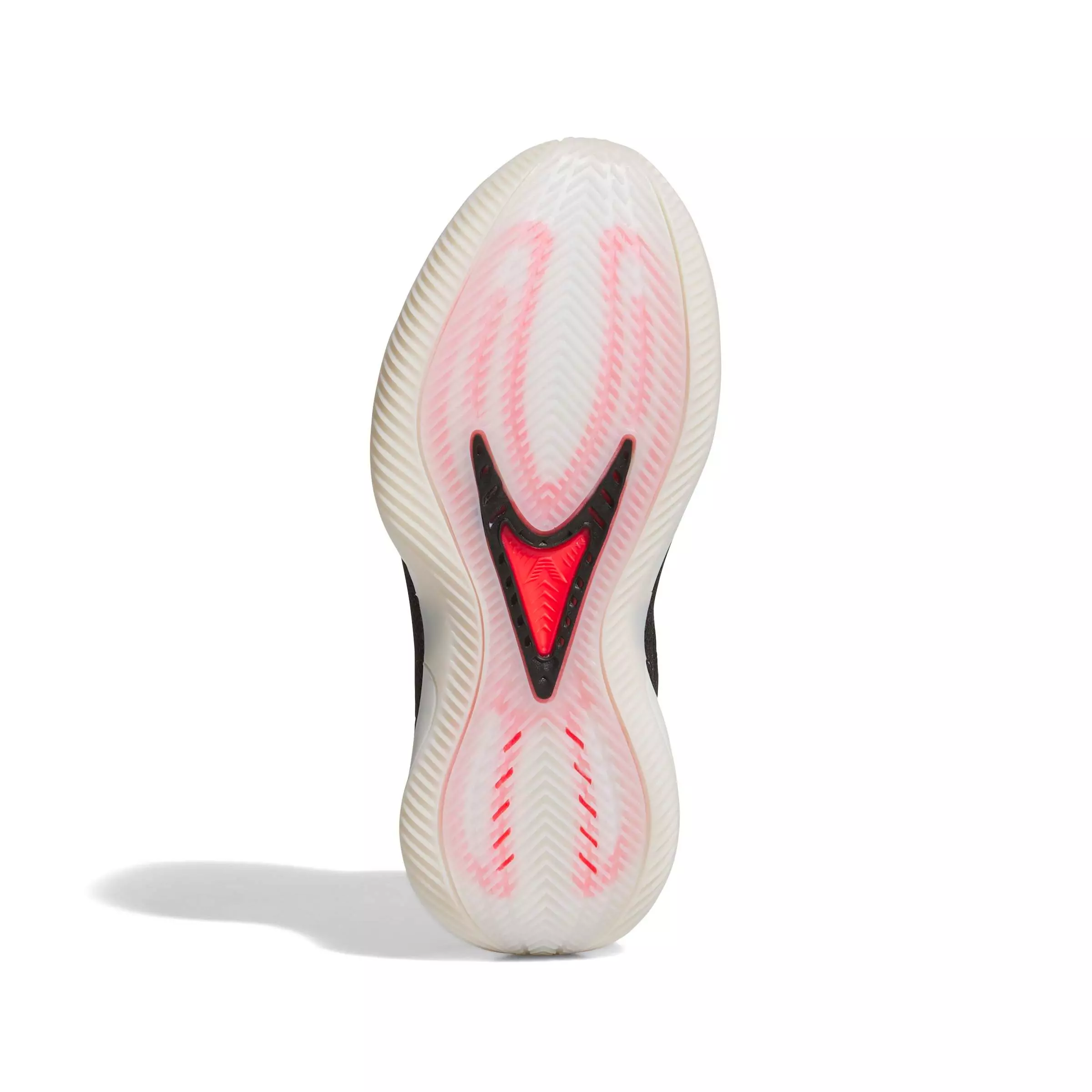 adidas Anthony Edwards 2 "Zero Metallic" Preschool Kids' Basketball Shoe - BLACK/ZERO METALLIC/LUCID RED