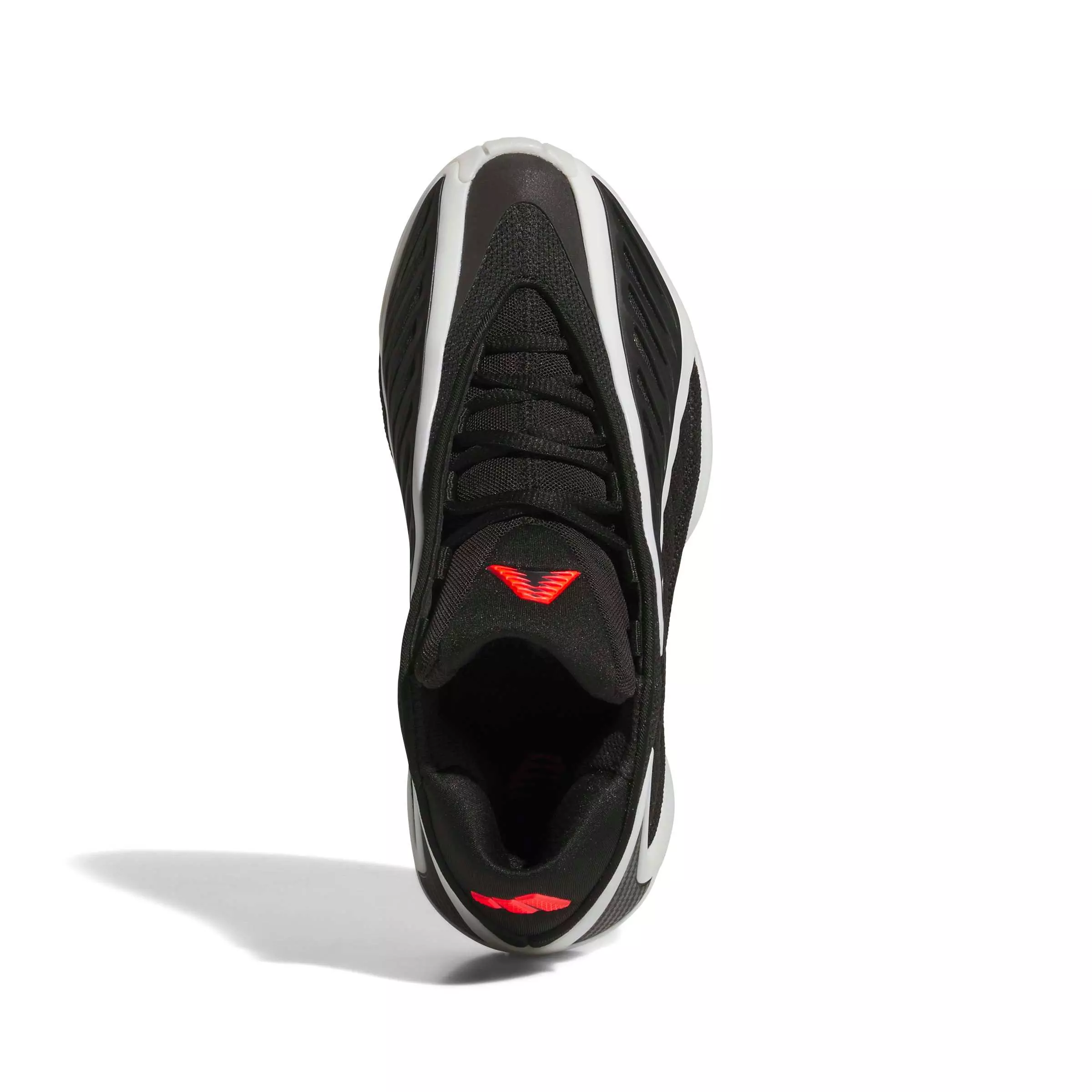 adidas Anthony Edwards 2 "Zero Metallic" Preschool Kids' Basketball Shoe - BLACK/ZERO METALLIC/LUCID RED