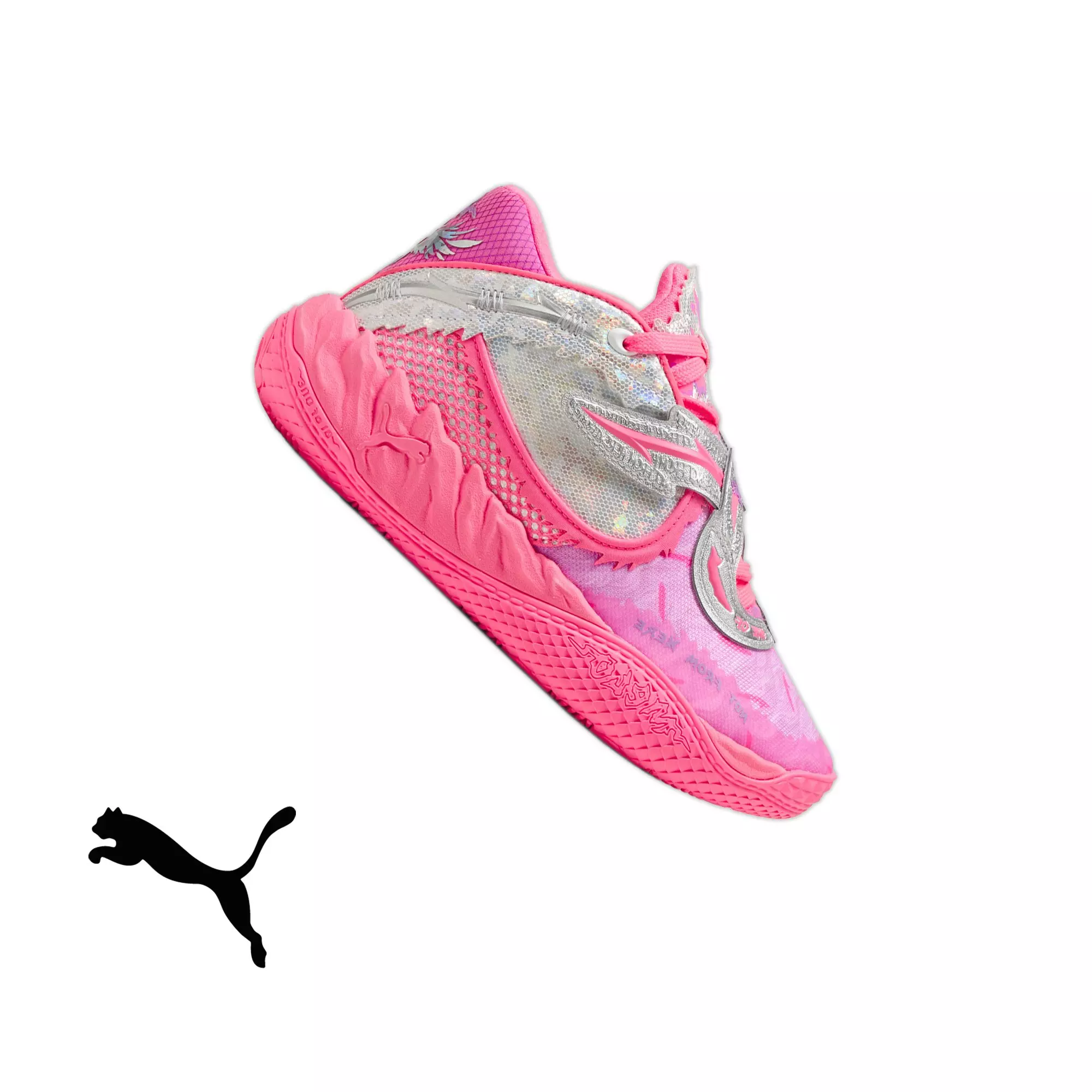 PUMA x Lamelo Ball MB.05 "World Tour" Grade School Kids' Basketball Shoe - PINK