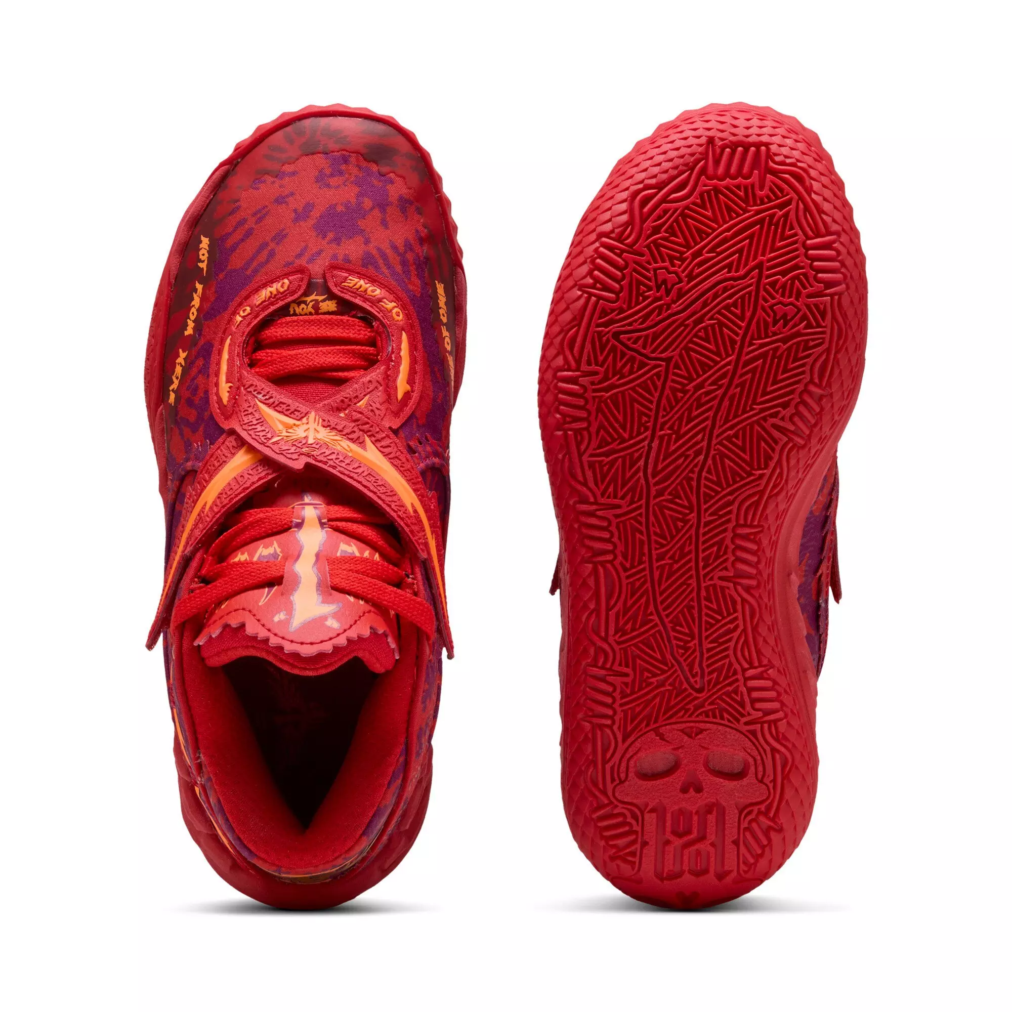 PUMA x LaMelo Ball MB.05 "Encore" Grade School Kids' Basketball Shoe - RED