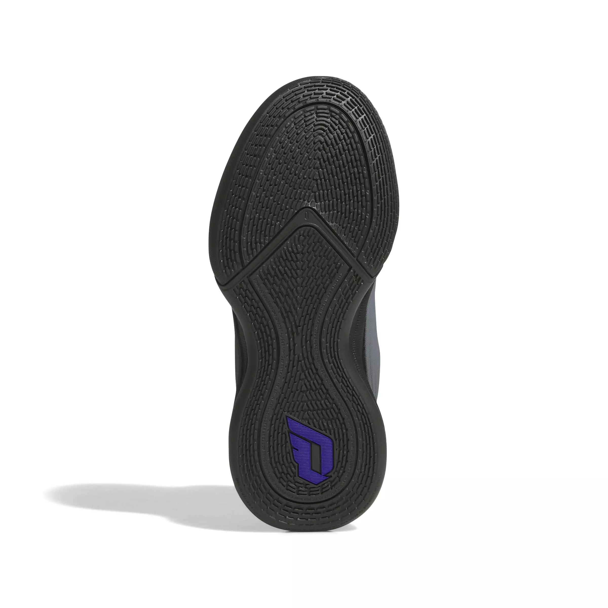 adidas Dame X "Blacktop" Grade School Kids' Basketball Shoe - BLACK