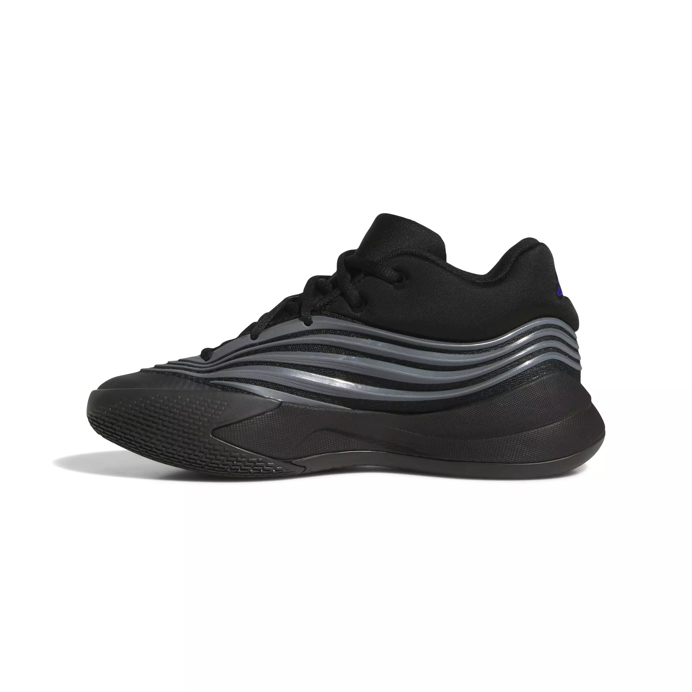 adidas Dame X "Blacktop" Grade School Kids' Basketball Shoe - BLACK