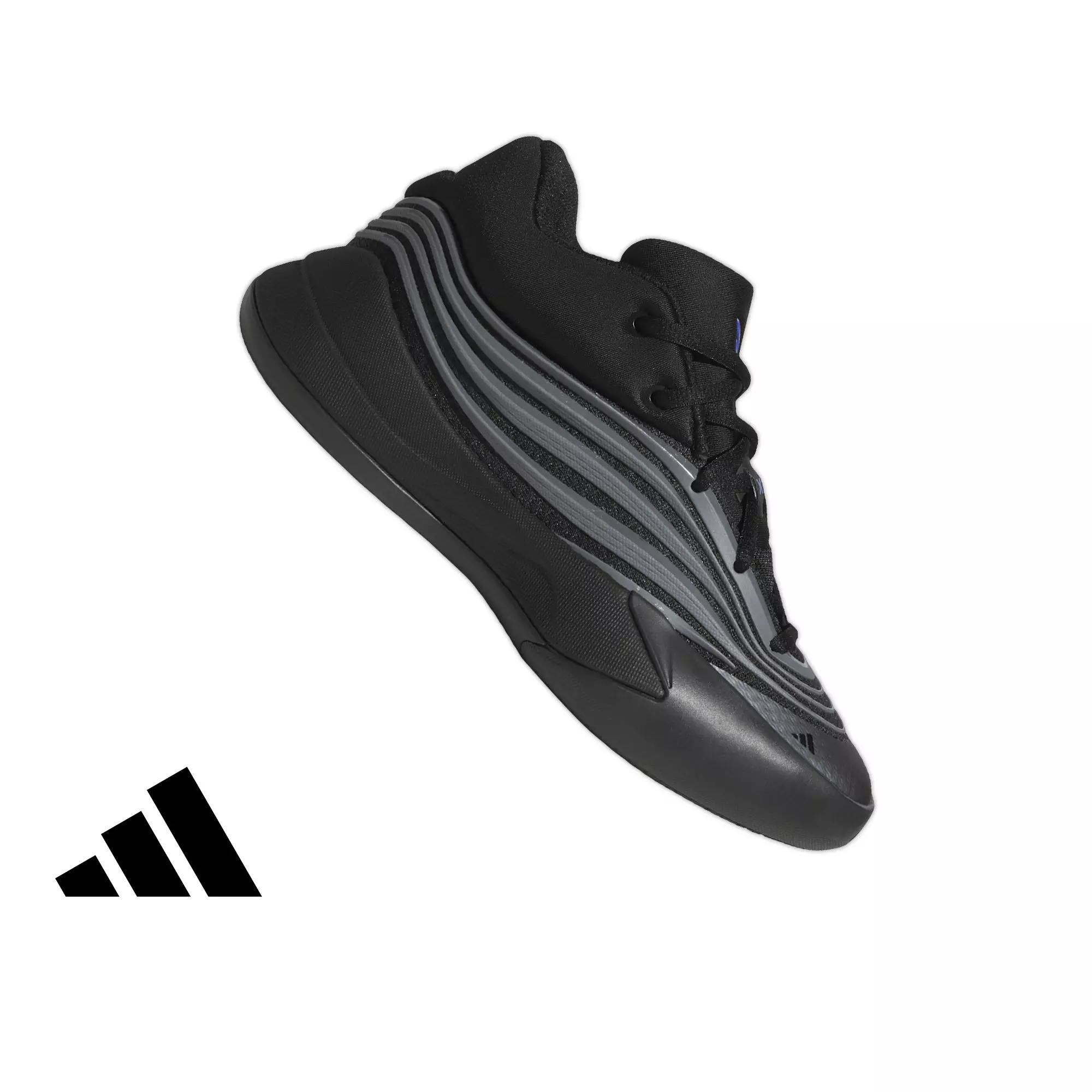 adidas Dame X "Blacktop" Grade School Kids' Basketball Shoe - BLACK