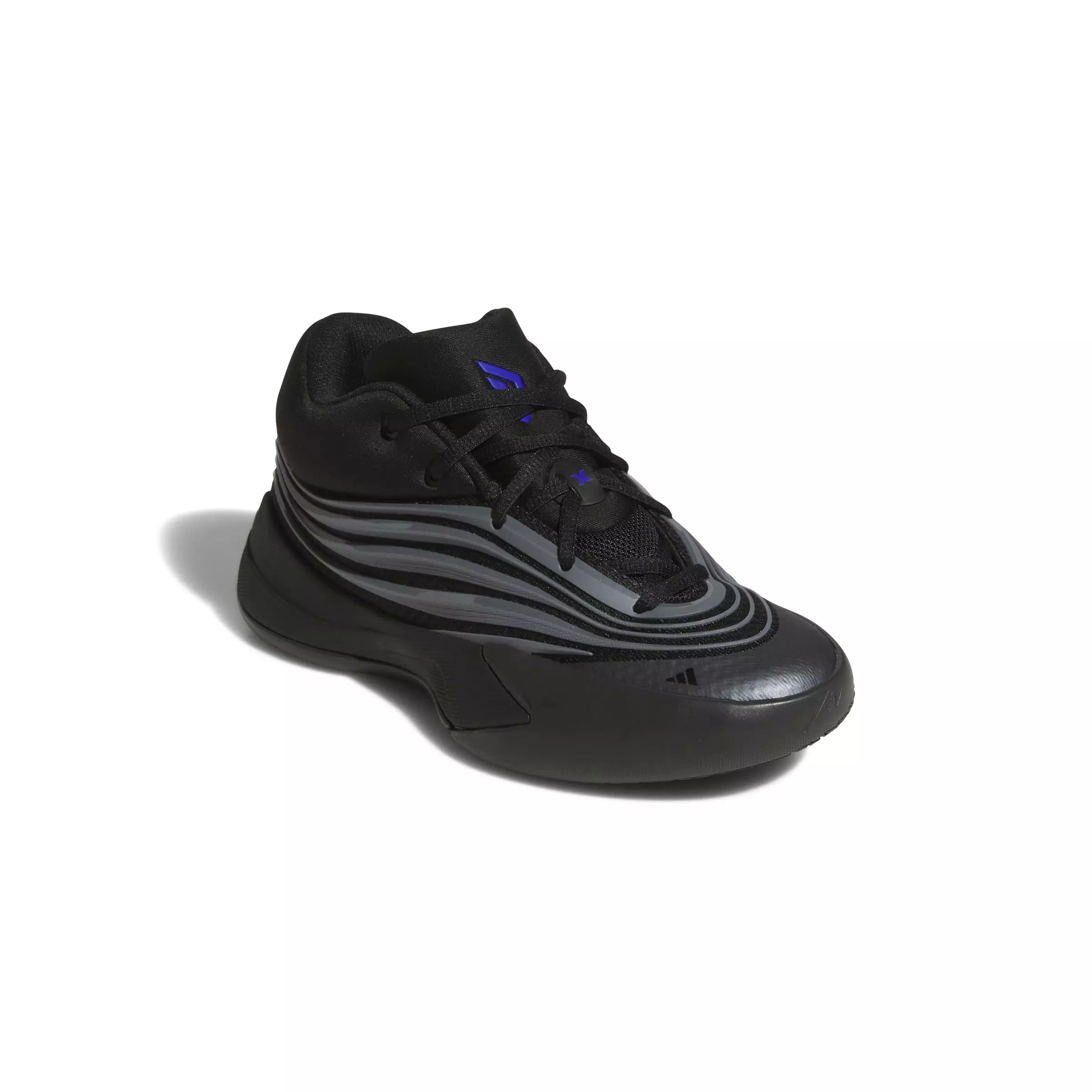 adidas Dame X "Blacktop" Grade School Kids' Basketball Shoe - BLACK