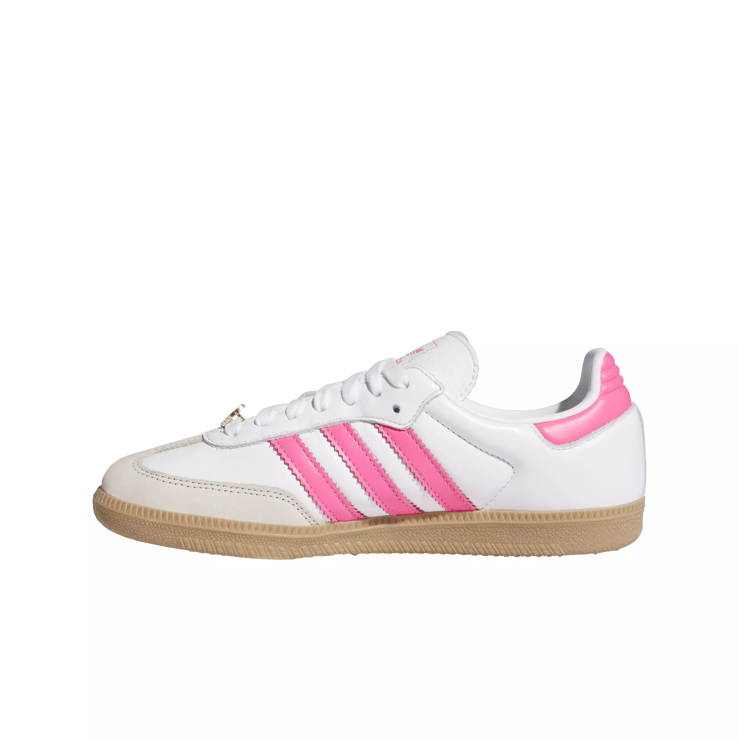 adidas Originals Samba OG "Ftwr White/Lucid Pink/Alumina" Women's Shoe