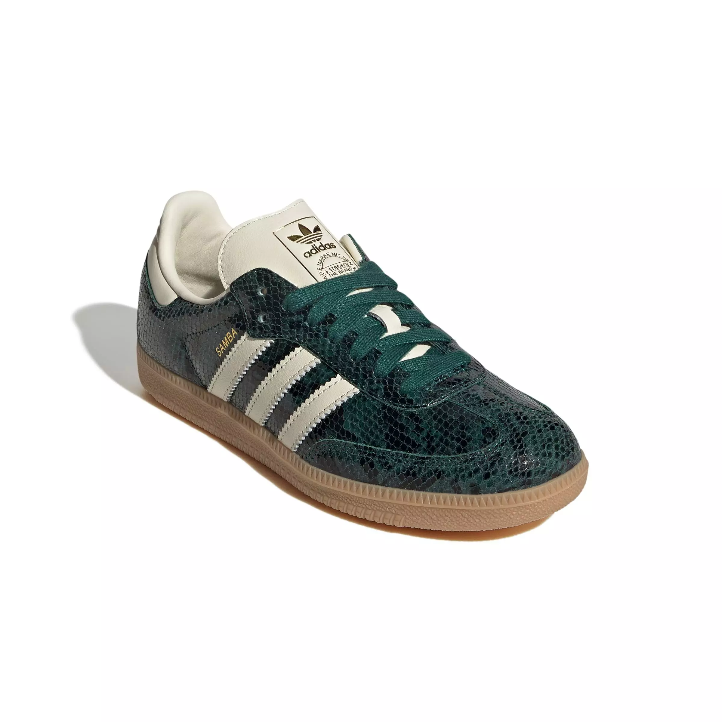 adidas Originals Samba OG "Snakeskin Print" Women's Shoe - GREEN