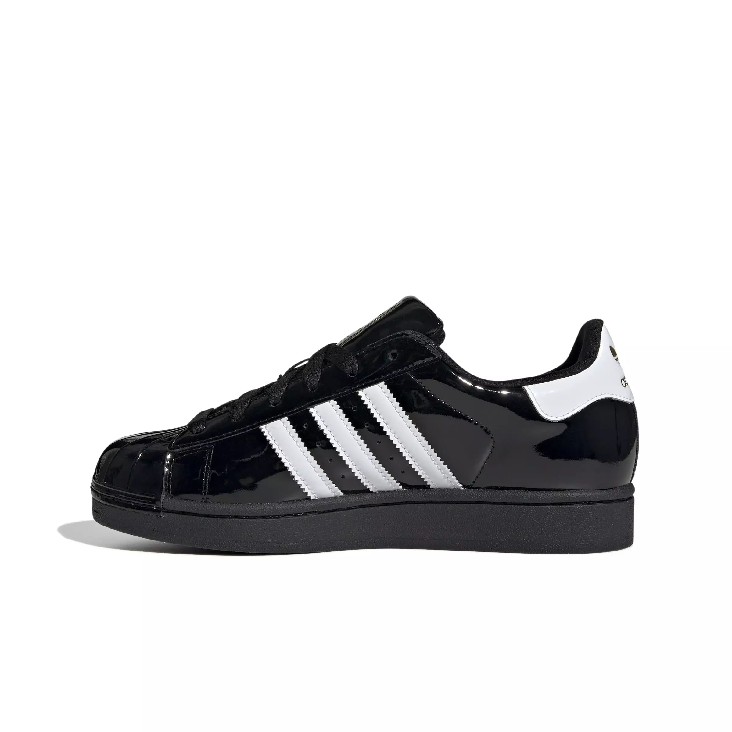 adidas Originals Superstar II "Core Black/White/Gold Metallic" Women's Shoe - BLACK