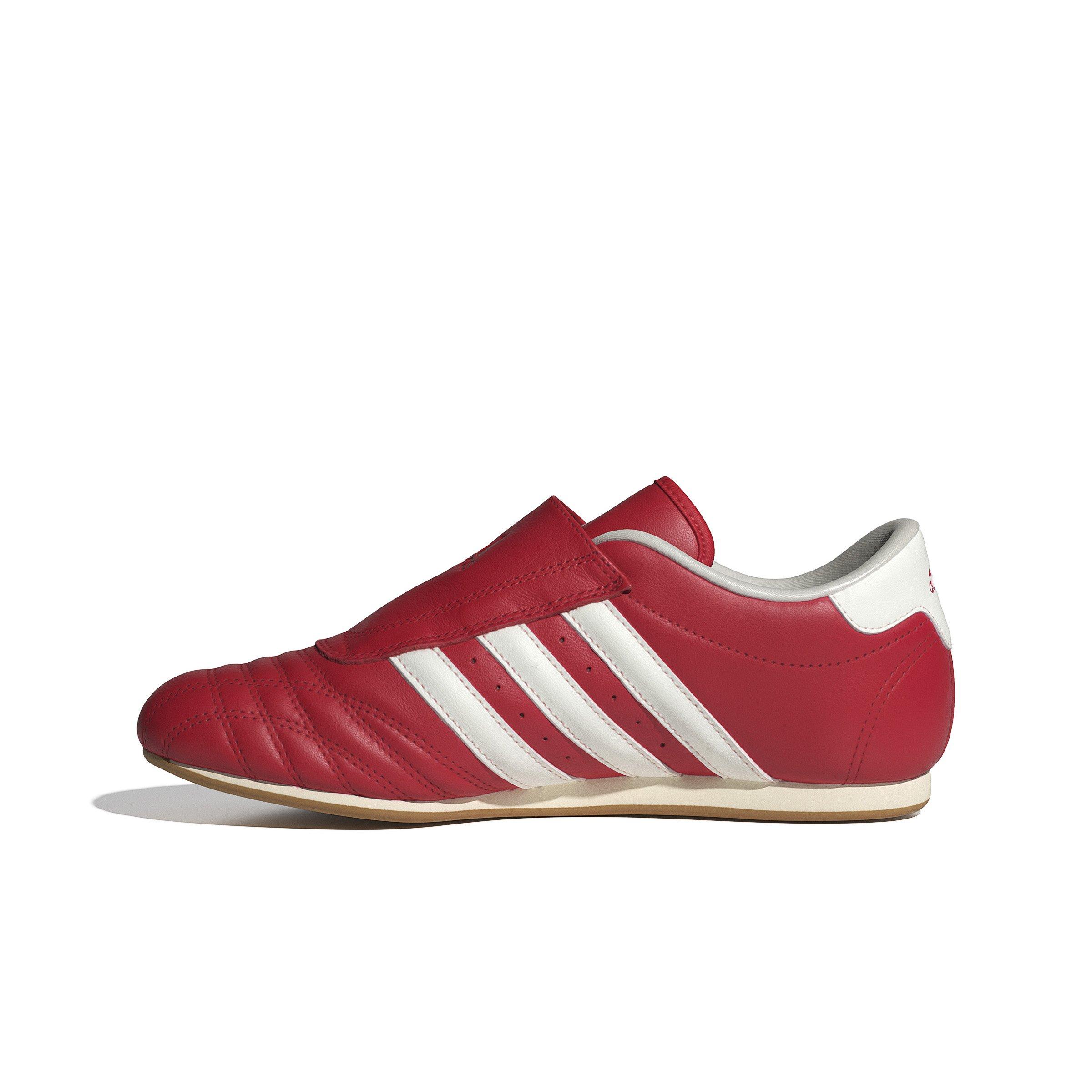 adidas Originals Taekwondo Slip "Off White/Better Scarlet/Gum" Women's Shoe - RED/WHITE Thumbnail View 2