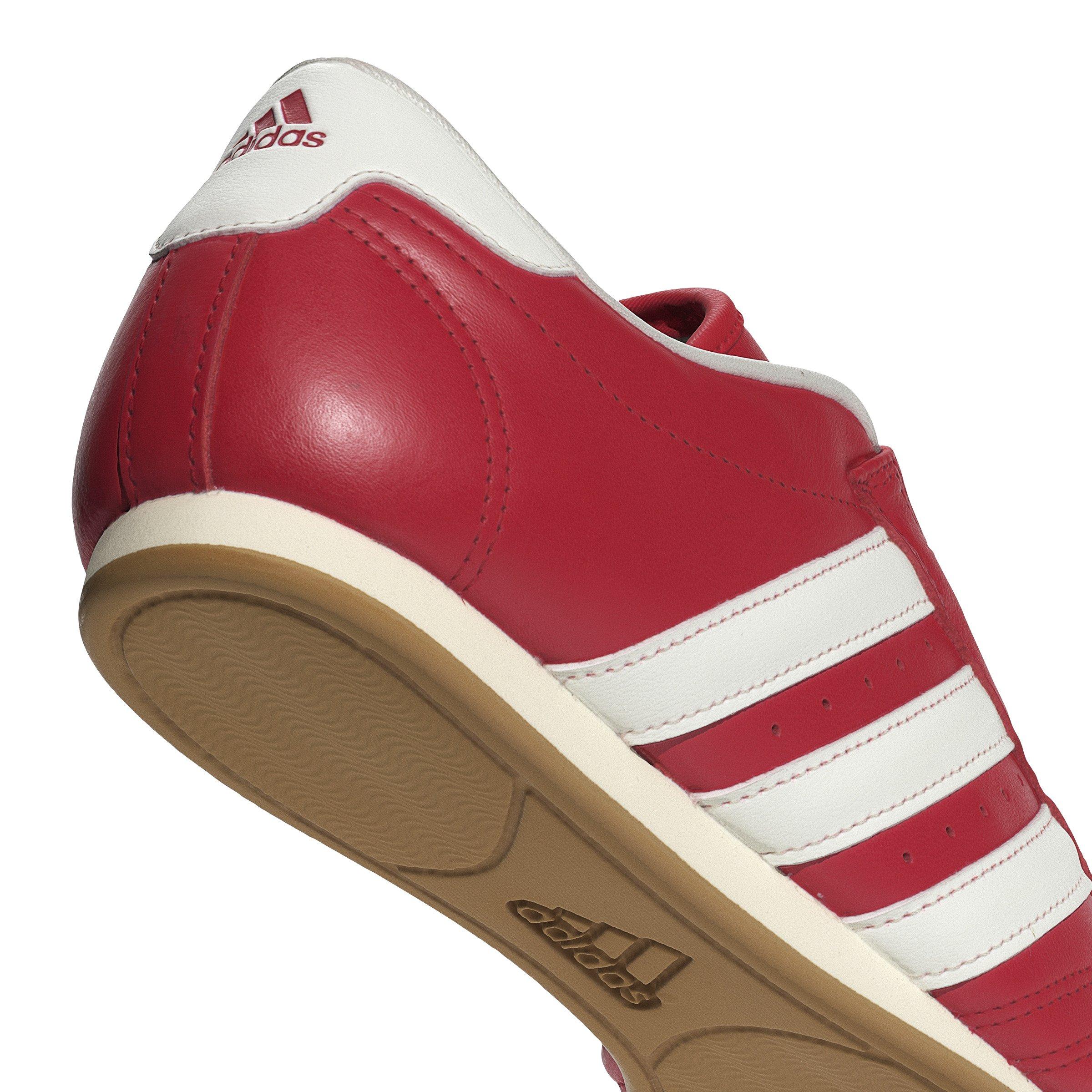 adidas Originals Taekwondo Slip "Off White/Better Scarlet/Gum" Women's Shoe - RED/WHITE Thumbnail View 3