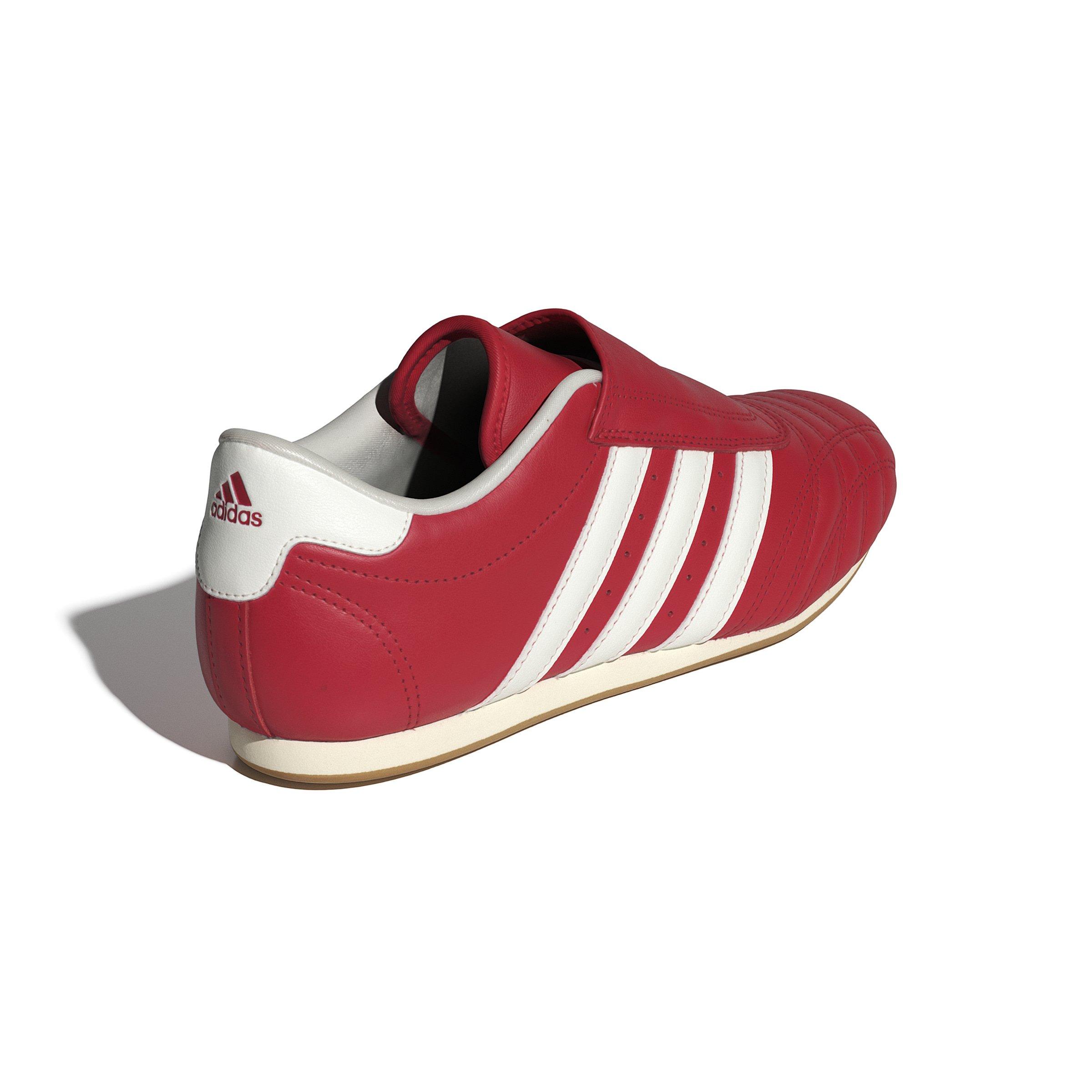 adidas Originals Taekwondo Slip "Off White/Better Scarlet/Gum" Women's Shoe - RED/WHITE Thumbnail View 5