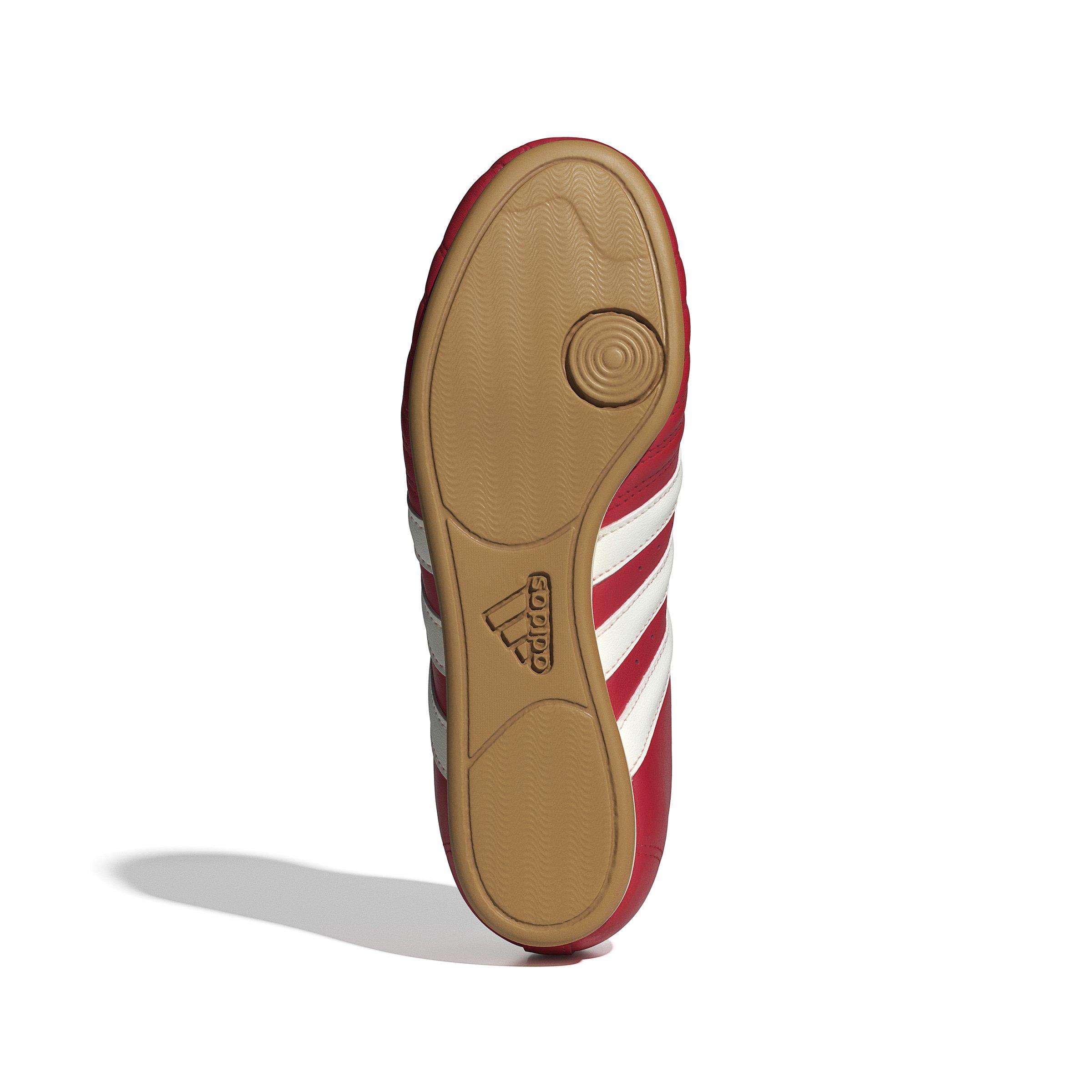 adidas Originals Taekwondo Slip "Off White/Better Scarlet/Gum" Women's Shoe - RED/WHITE Thumbnail View 7