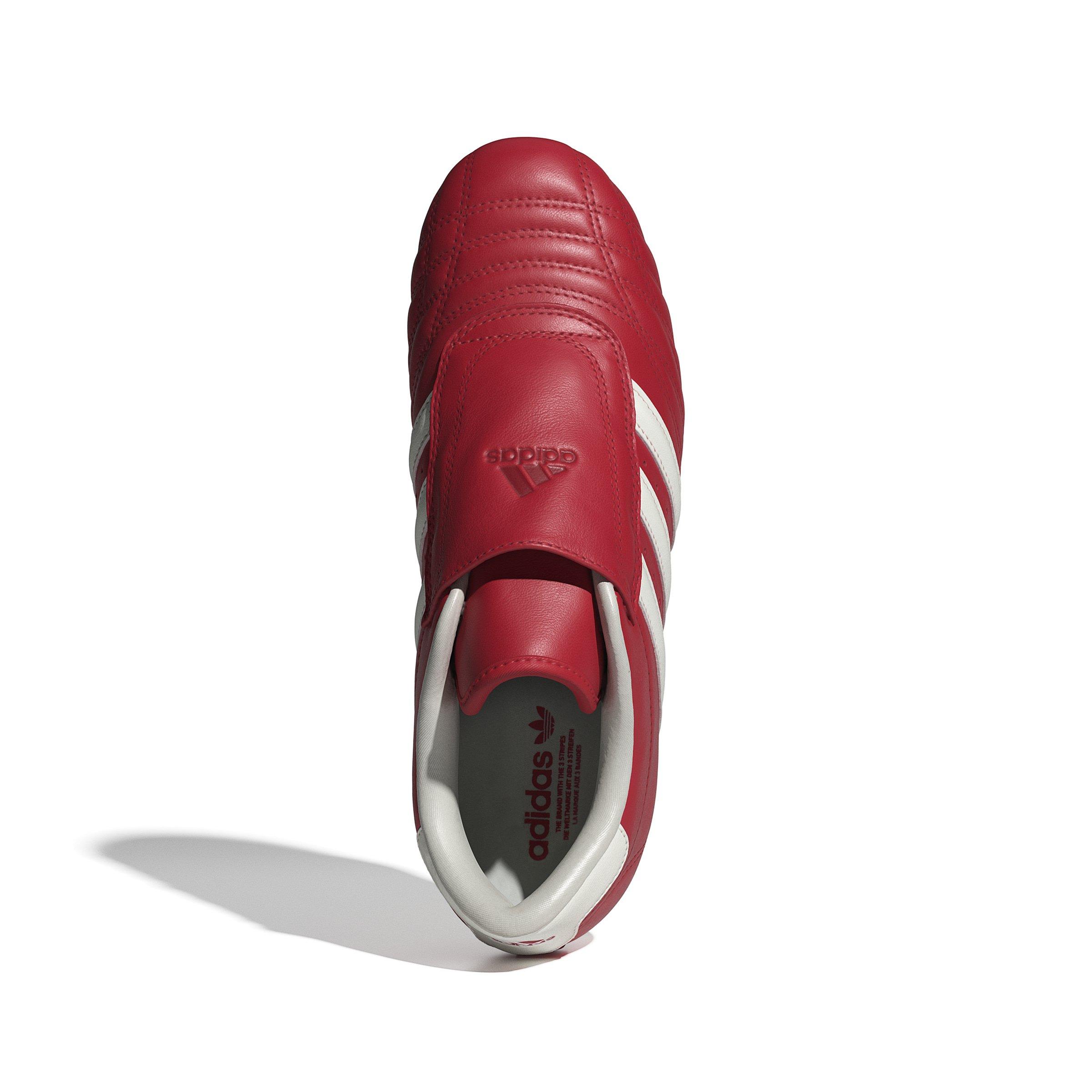 adidas Originals Taekwondo Slip "Off White/Better Scarlet/Gum" Women's Shoe - RED/WHITE Thumbnail View 8
