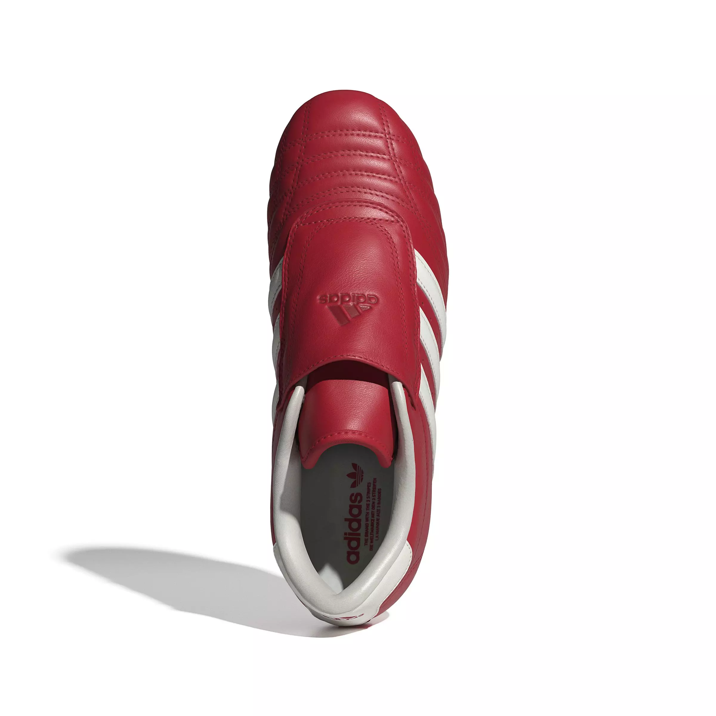 adidas Originals Taekwondo Slip "Off White/Better Scarlet/Gum" Women's Shoe - RED/WHITE