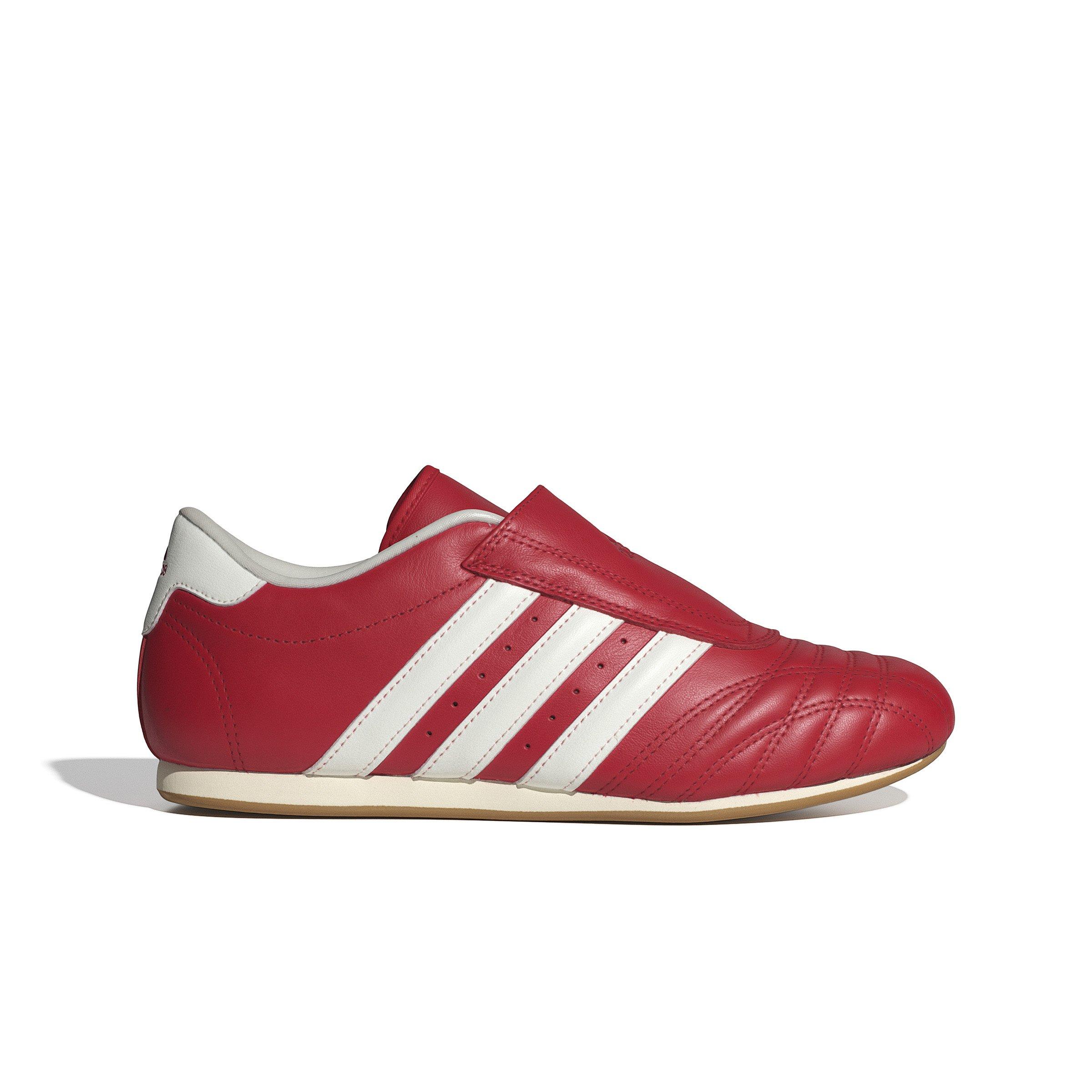 adidas Originals Taekwondo Slip "Off White/Better Scarlet/Gum" Women's Shoe - RED/WHITE Thumbnail View 1